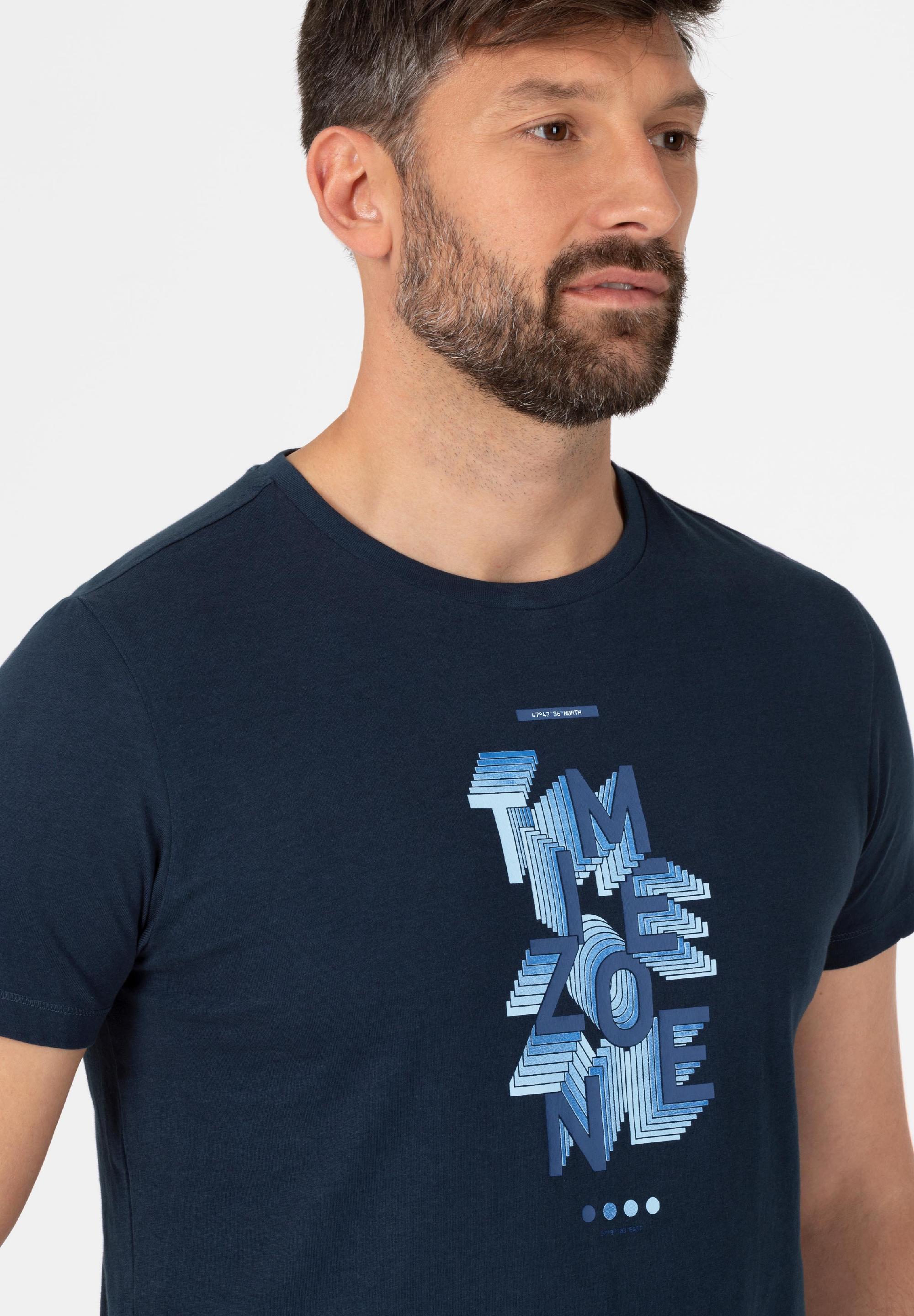 Timezone T-Shirt print