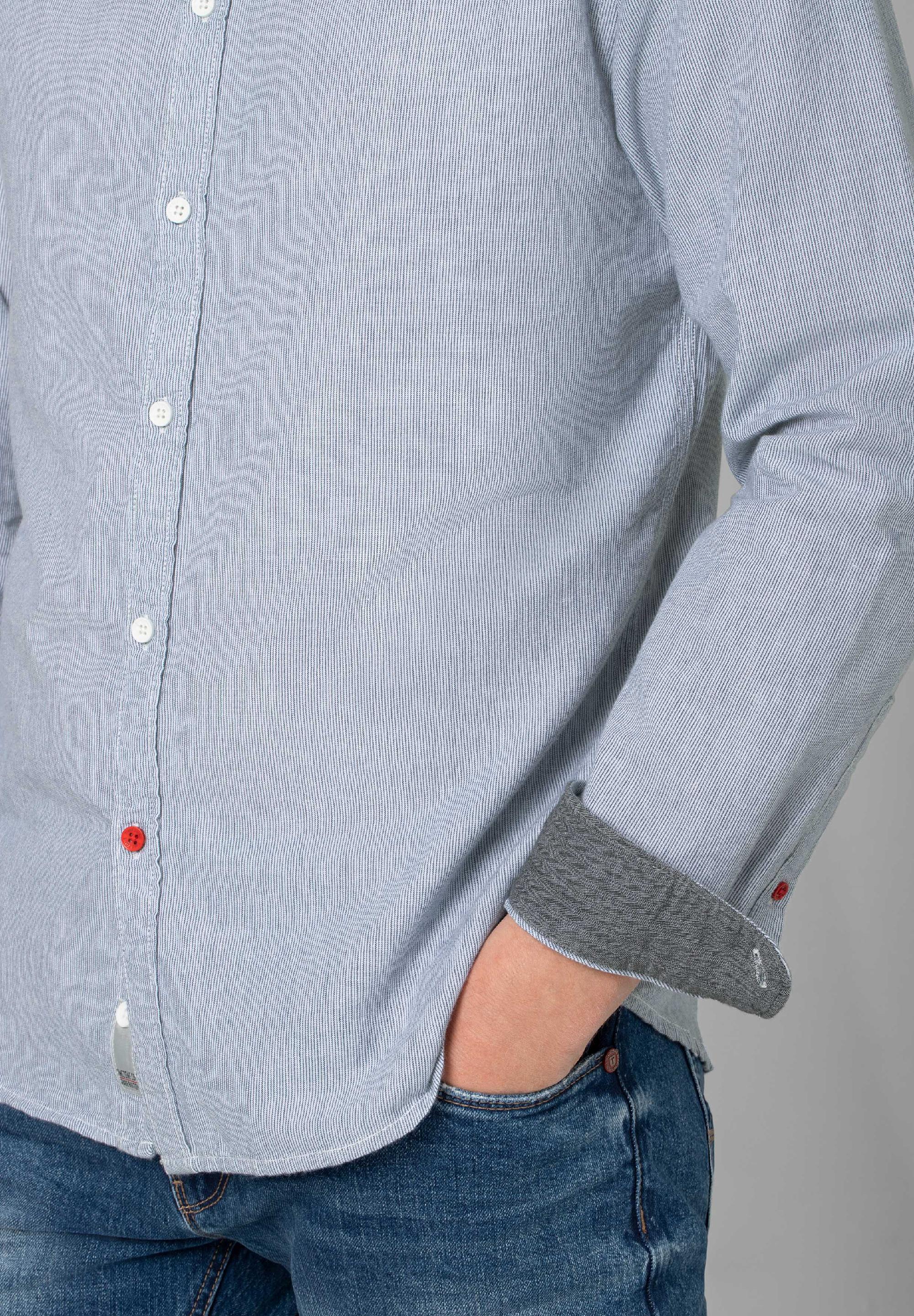 Stand-up-collar Shirt