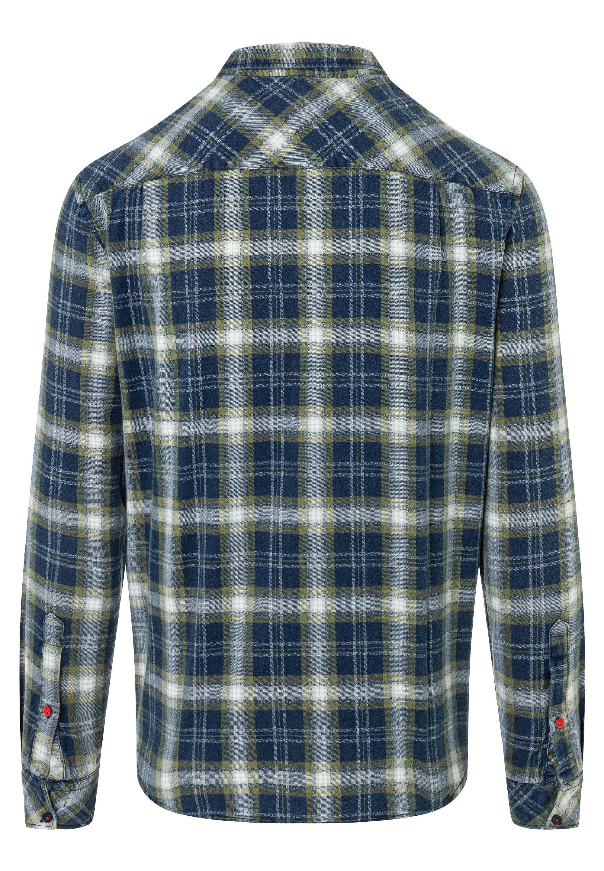 Effect Weave Check Shirt