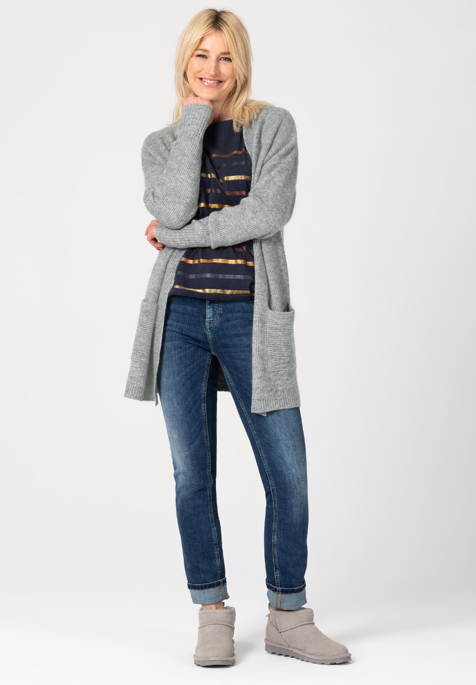 Knit Cardi with Pocket