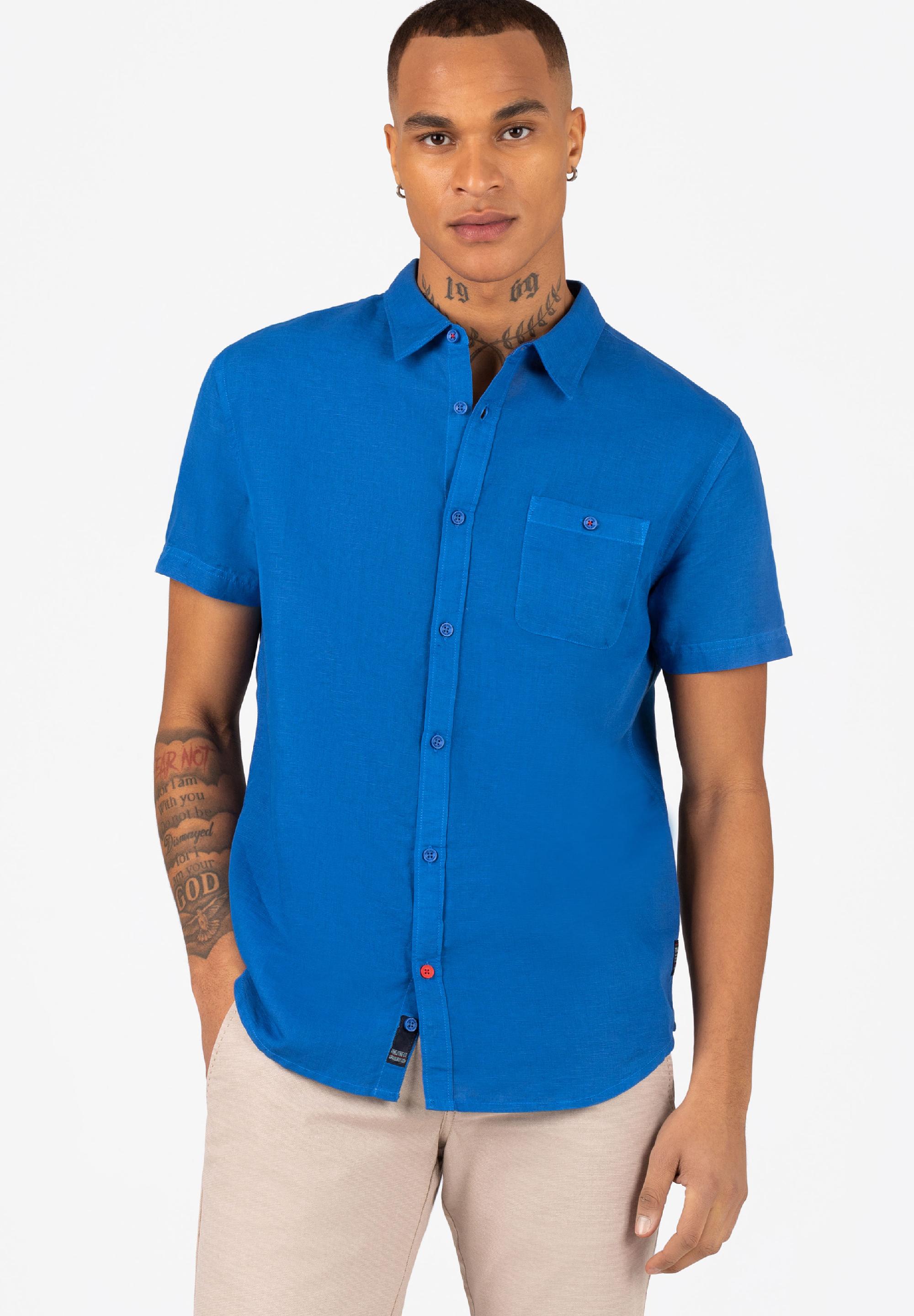 Soft Linen Shortsleeve Shirt