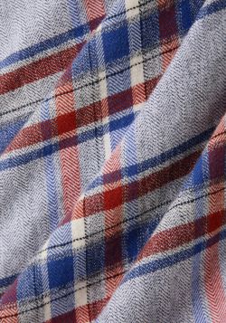 blue grey check