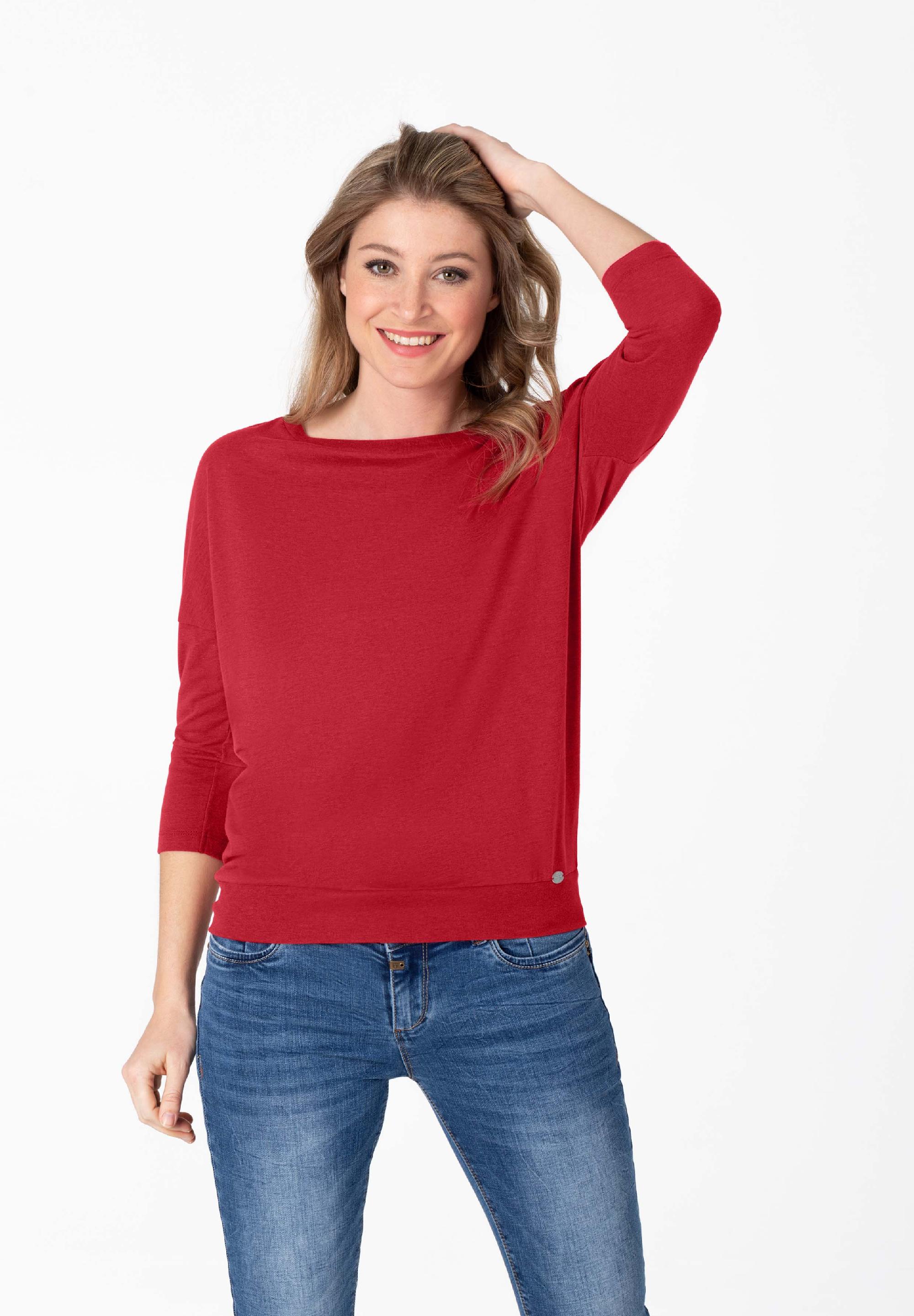 Rib Hem 3/4 Sleeve