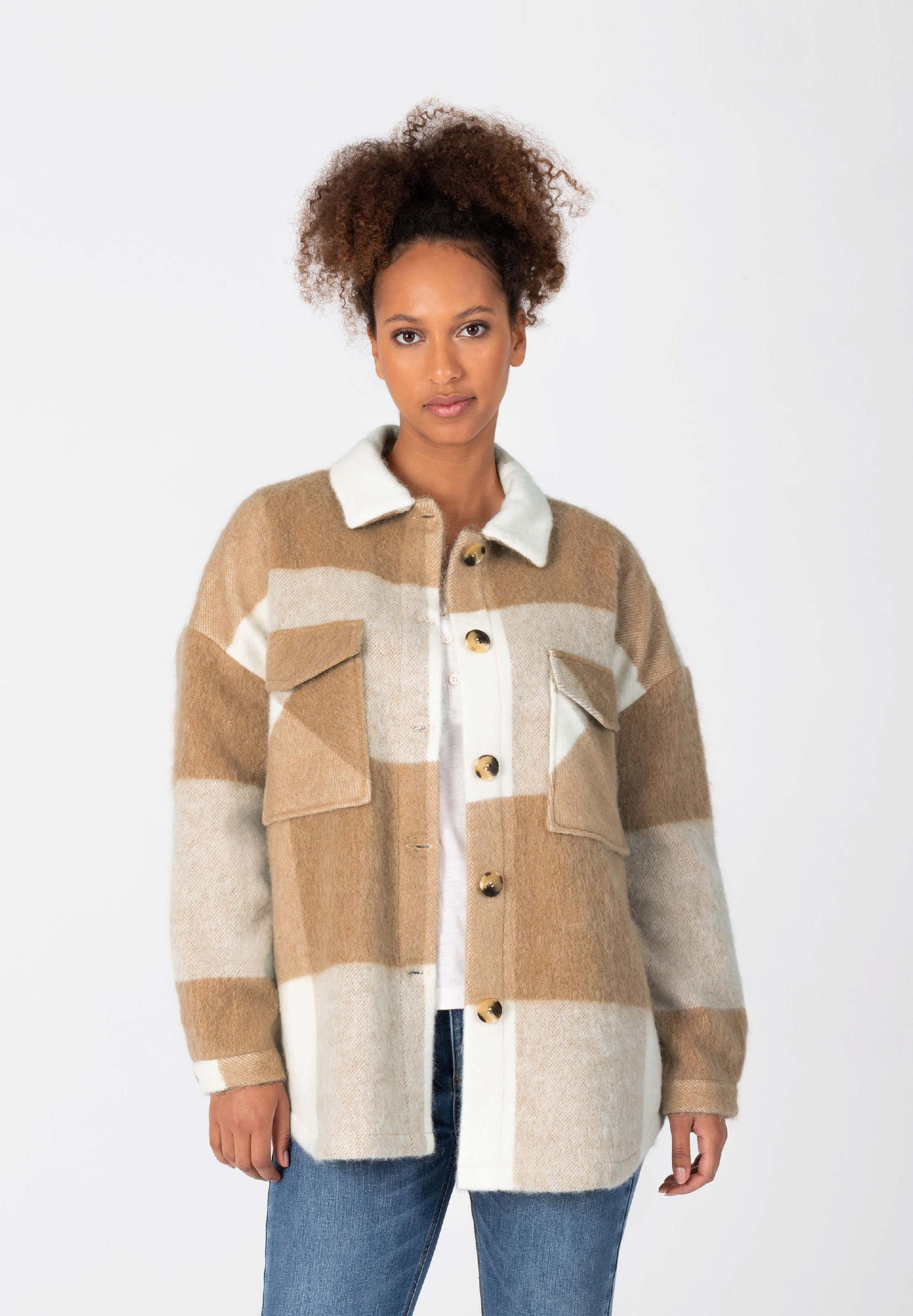 Check Heavy Overshirt pattern mix