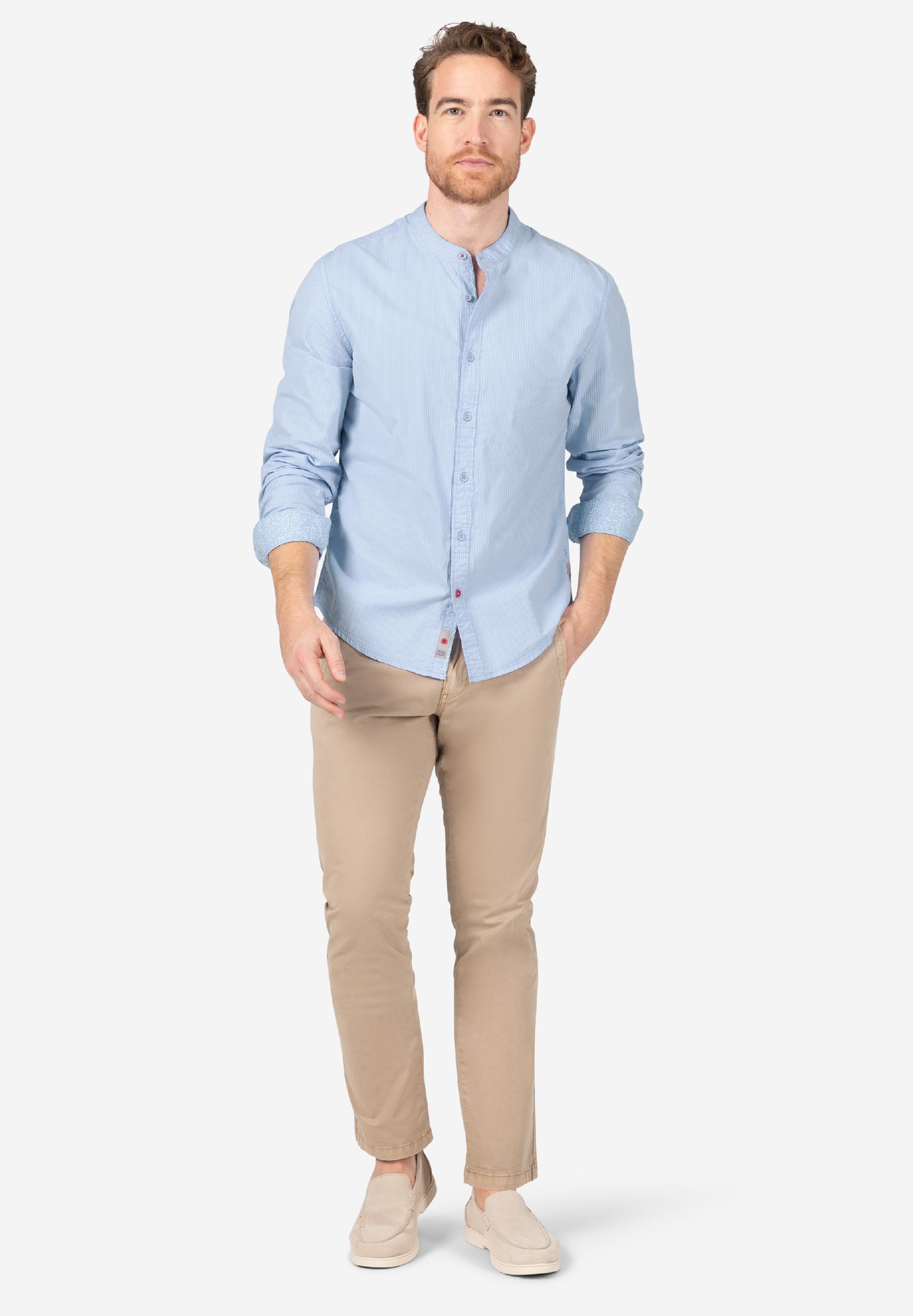 Stand-up-collar Shirt