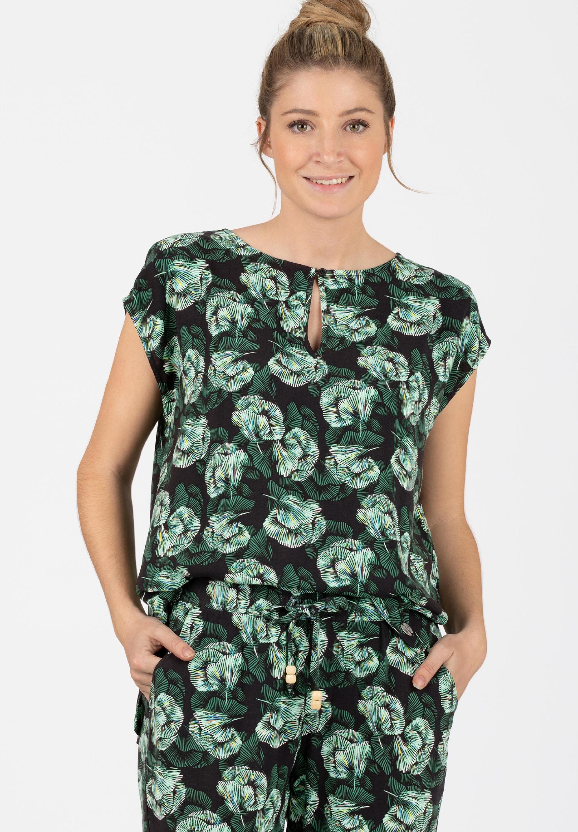 Printed Airy Top print