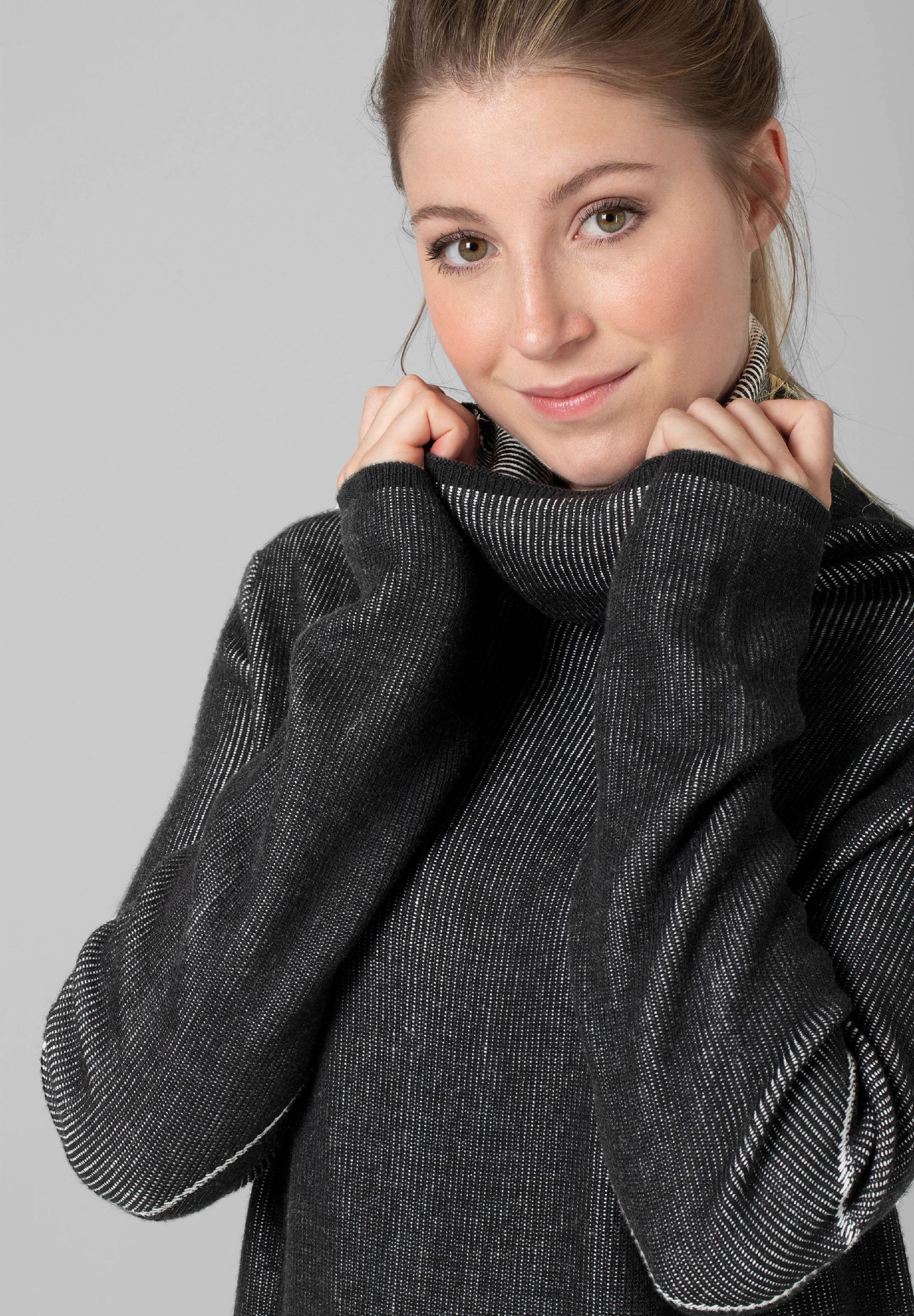 Turtleneck Knit Dress
