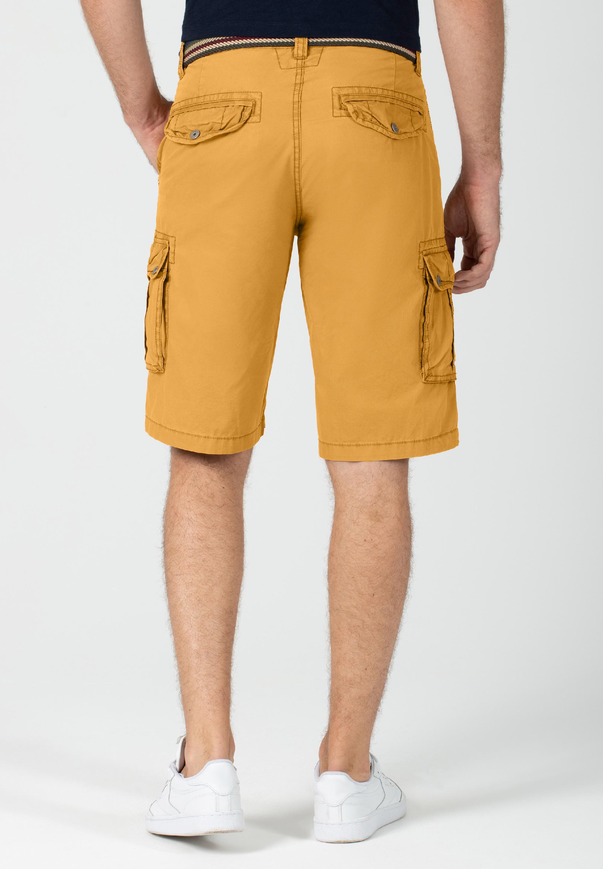 Loose MaguireTZ Cargo Shorts incl. belt print / belt