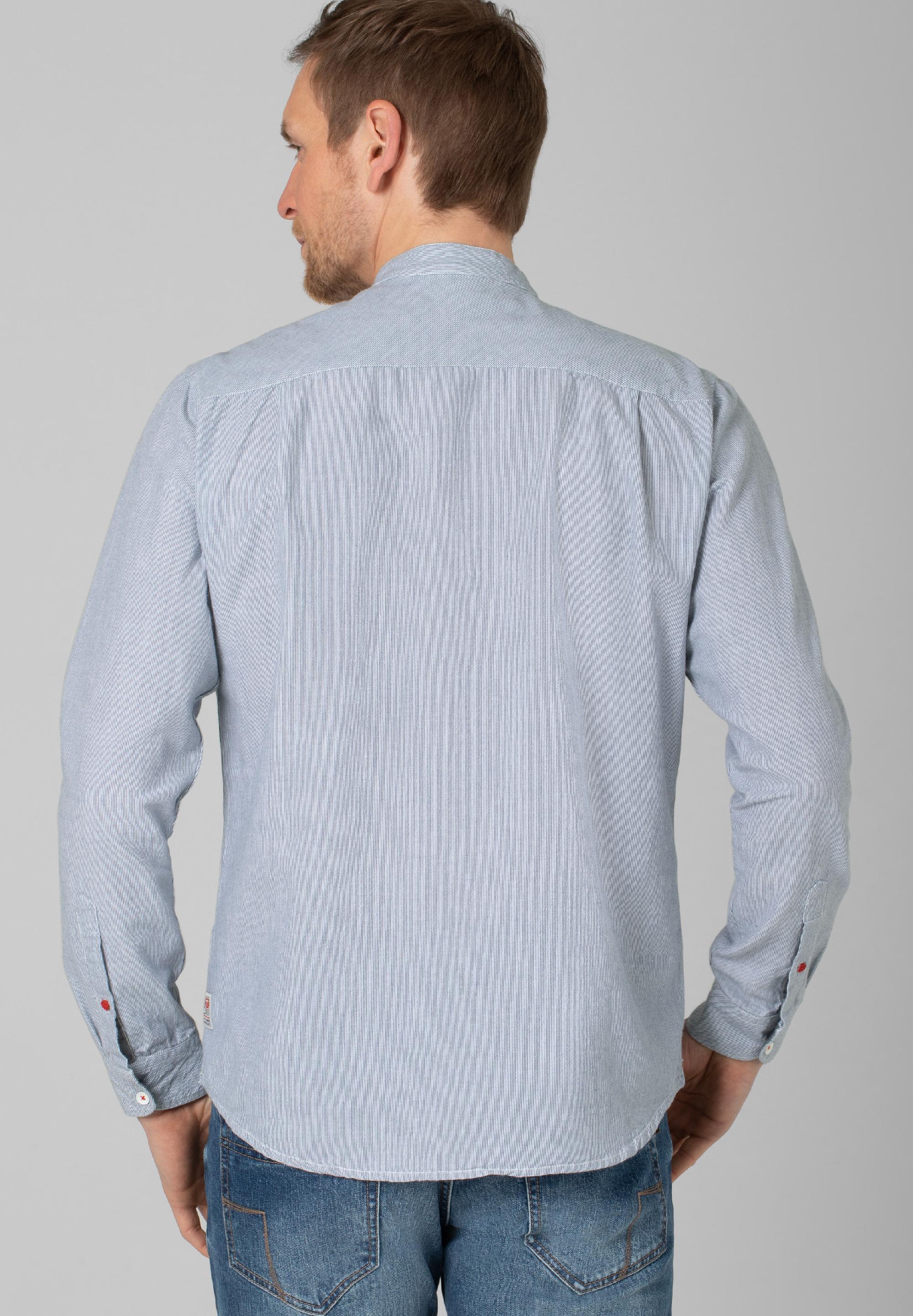Stand-up-collar Shirt