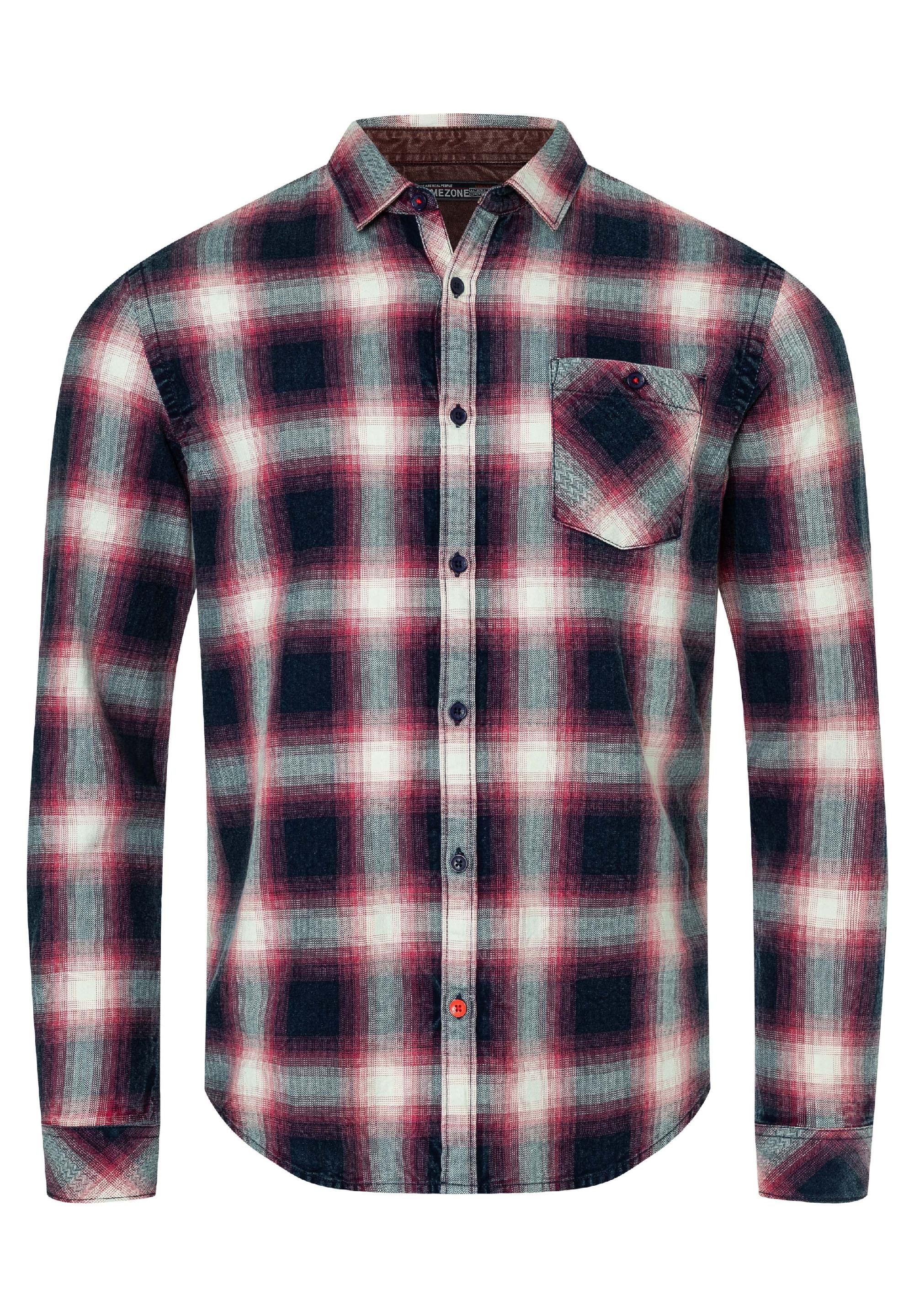Effect Weave Check Shirt
