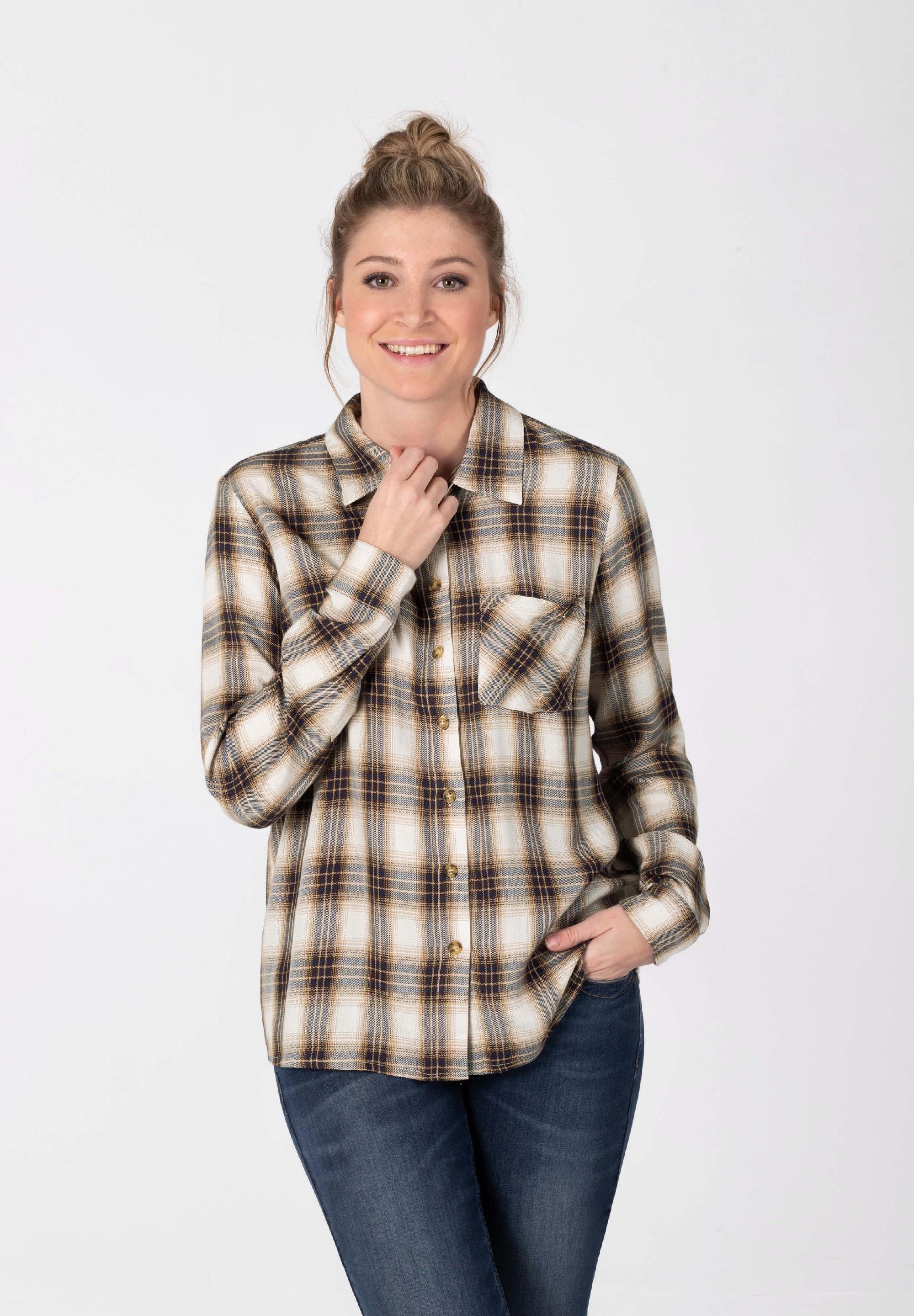 Boyfriend Fit Blouse