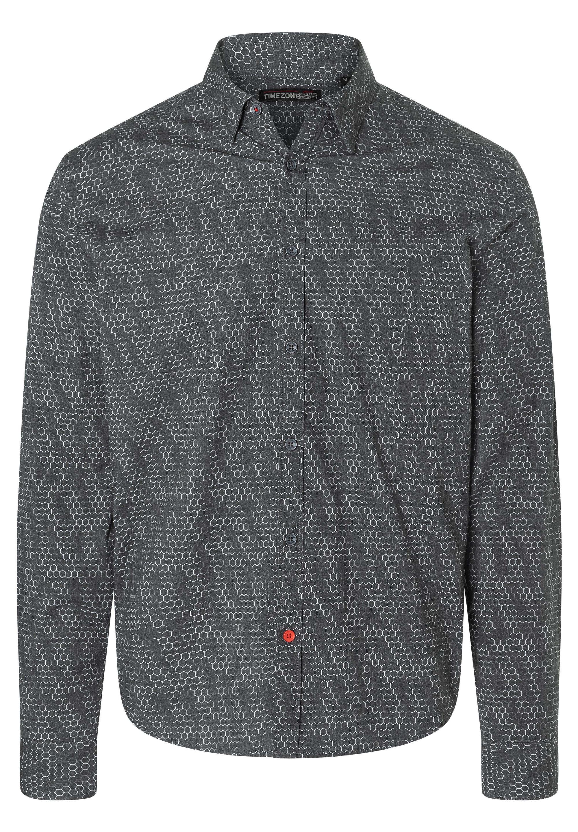 Printed Stretch Shirt - kent collar