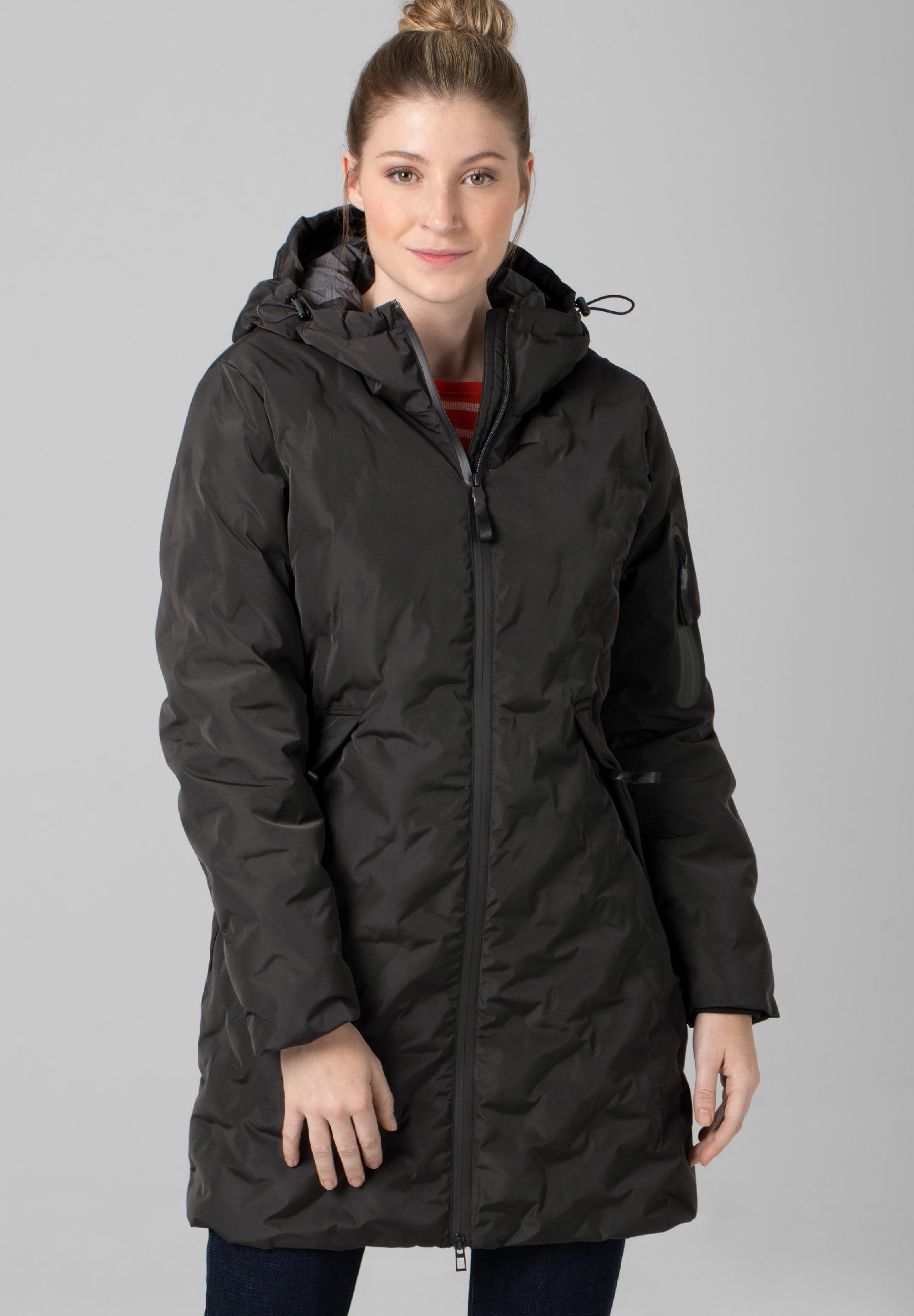 Long Bonded Coat zipper