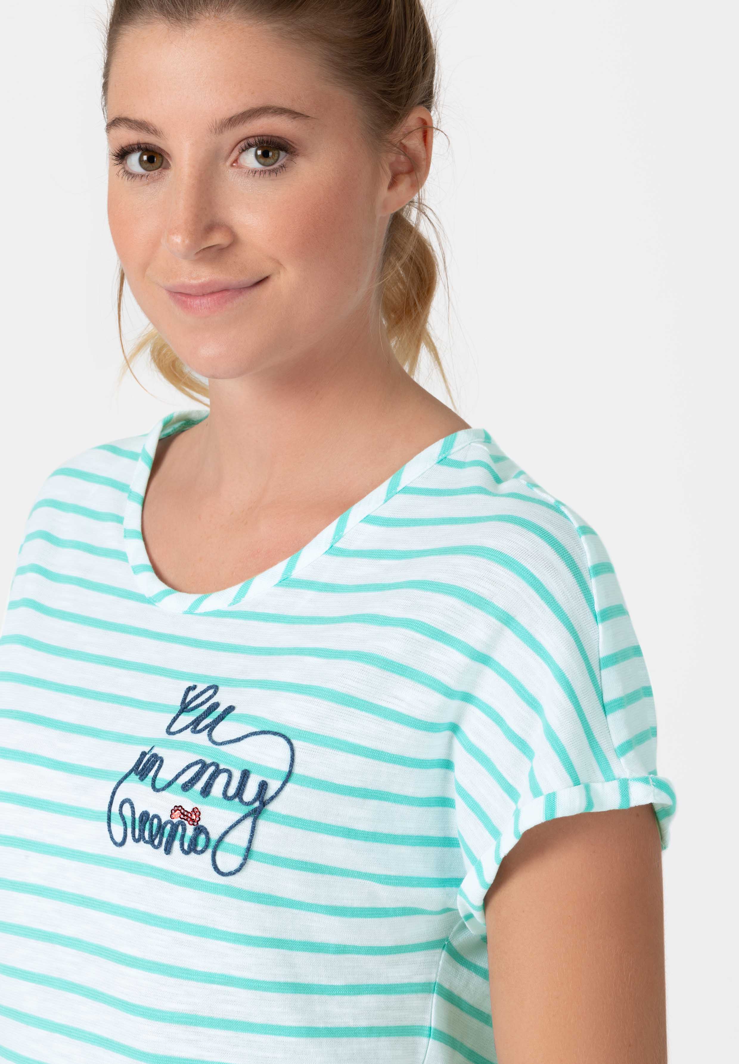 Striped T-Shirt decoration