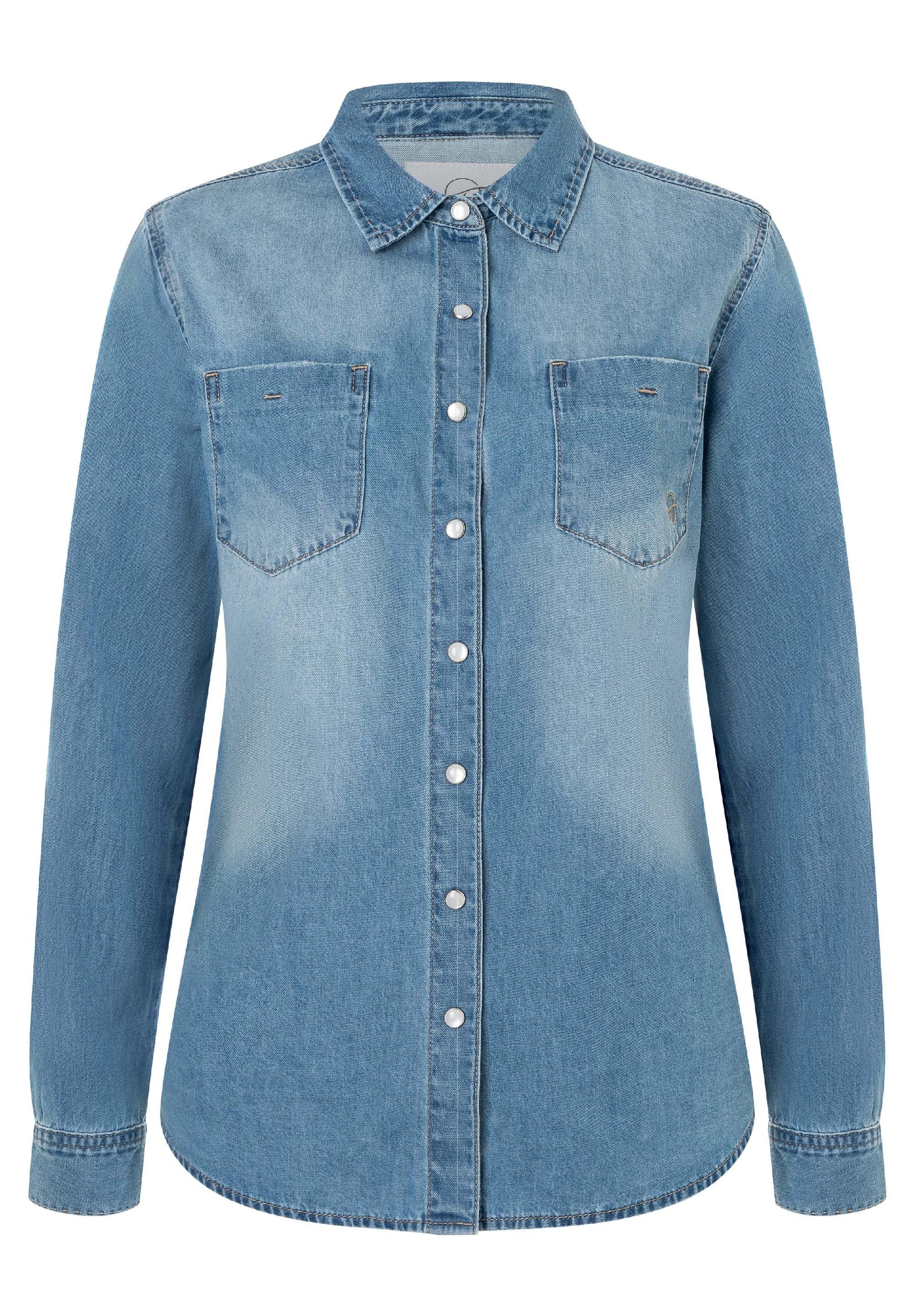 Boyfriend Fit Denim Shirt