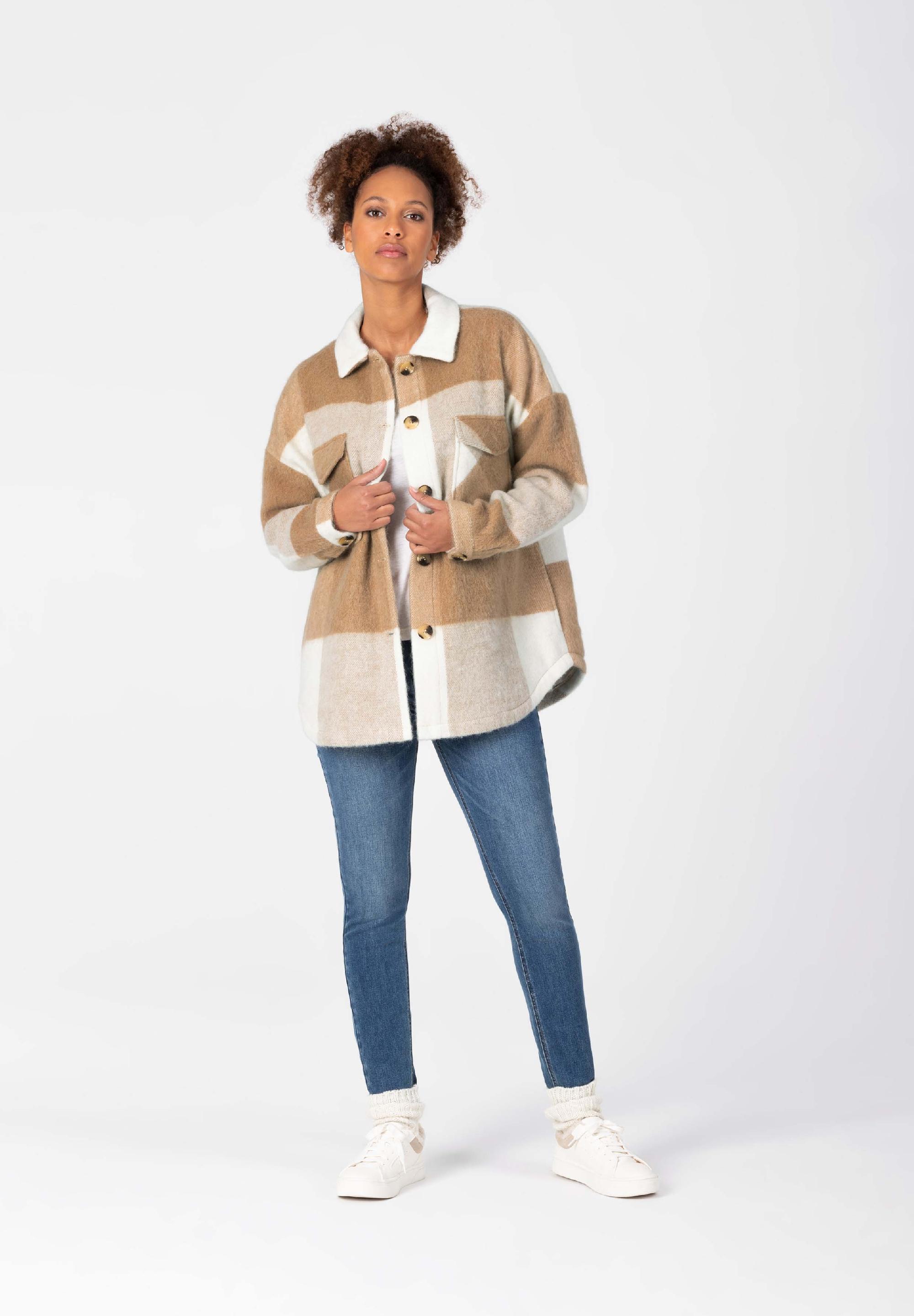 Check Heavy Overshirt pattern mix