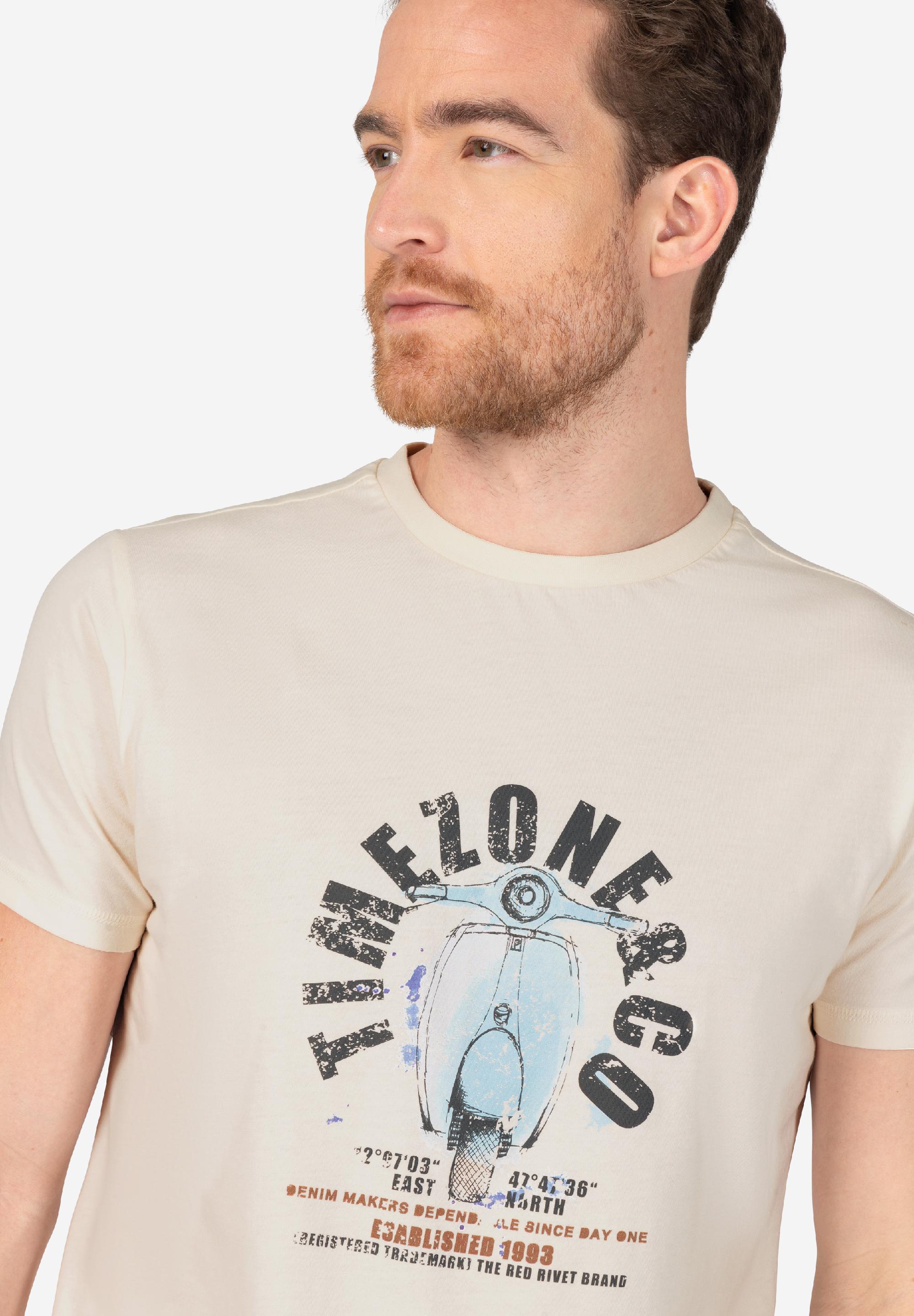 Scooter Print T-Shirt