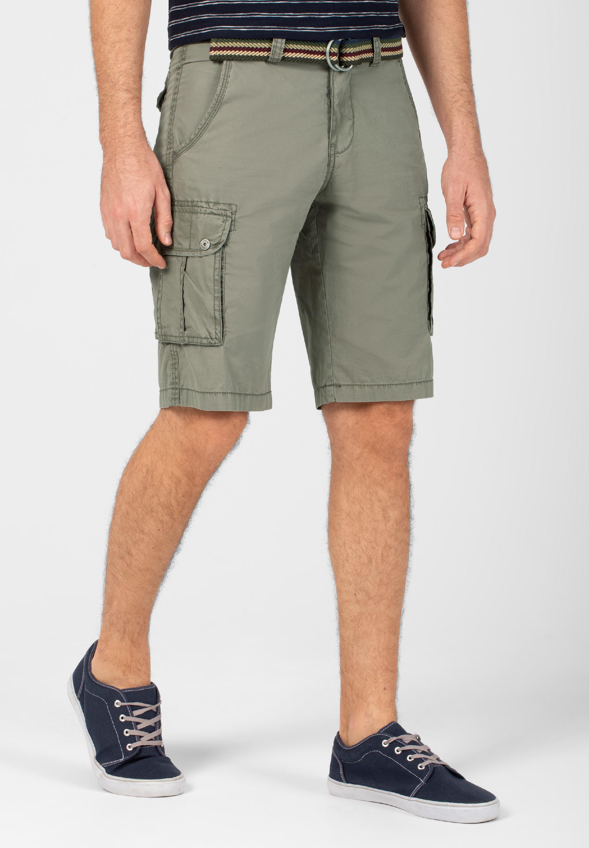 Loose MaguireTZ Cargo Shorts incl. belt print / belt