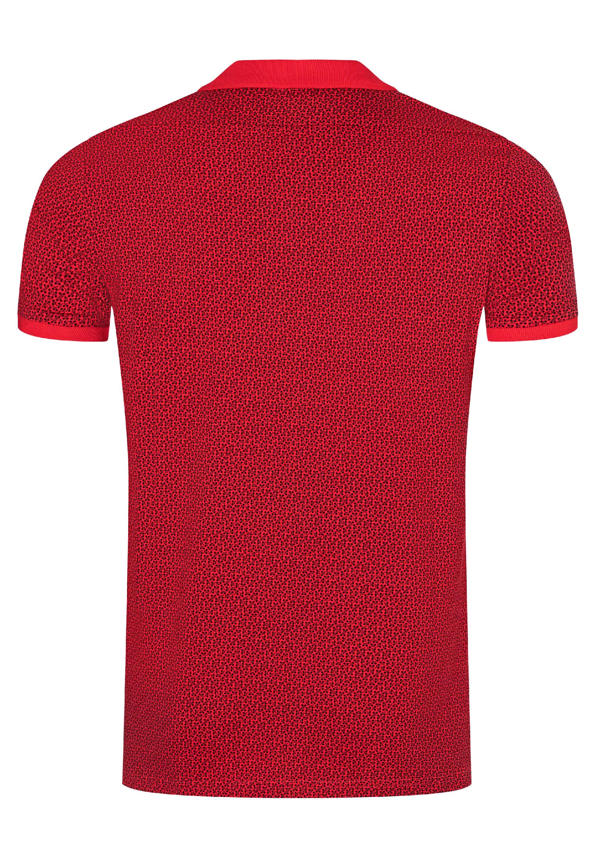 Bike Minimal Printed Polo print