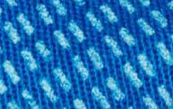 grey on blue