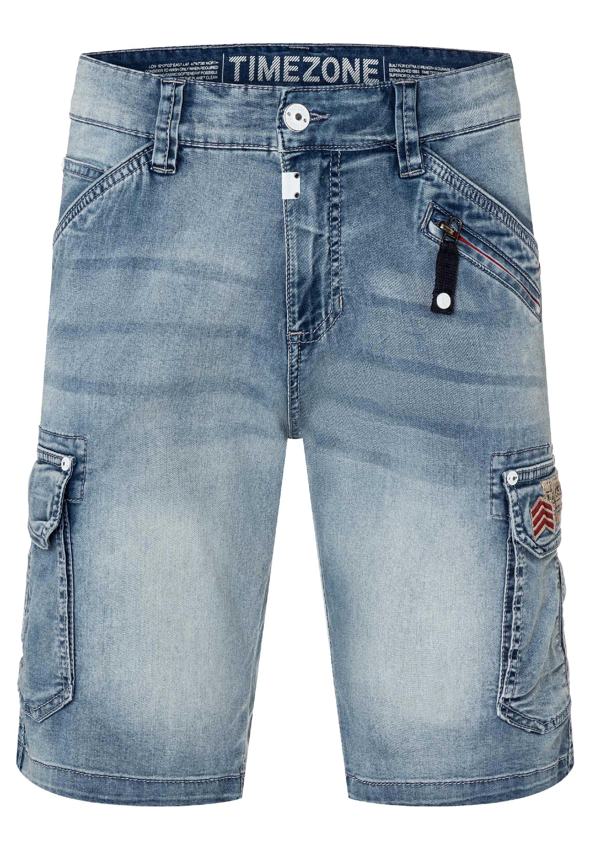 Regular RykerTZ Short zipper aqua blue wash 28 25 10025 01 3014 3039 28
