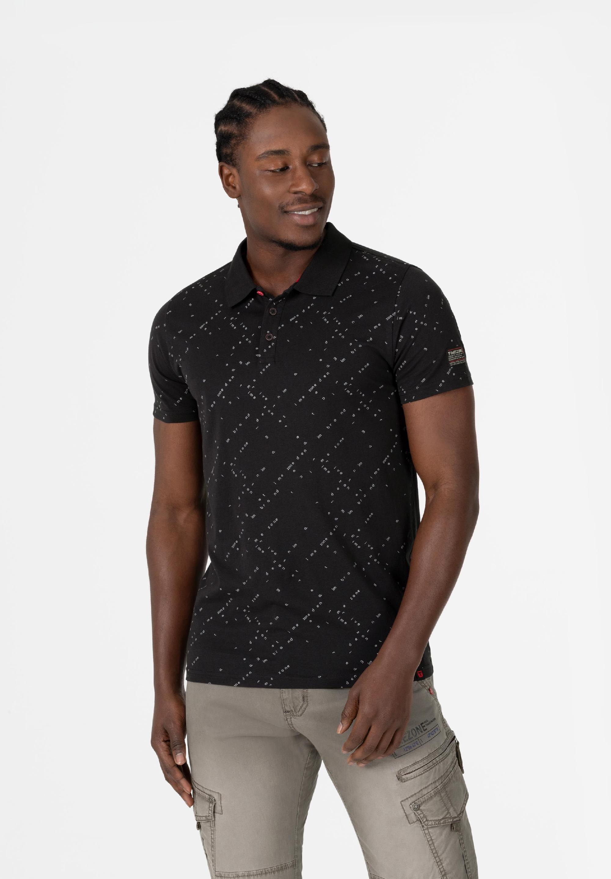 Letter Printed Polo print