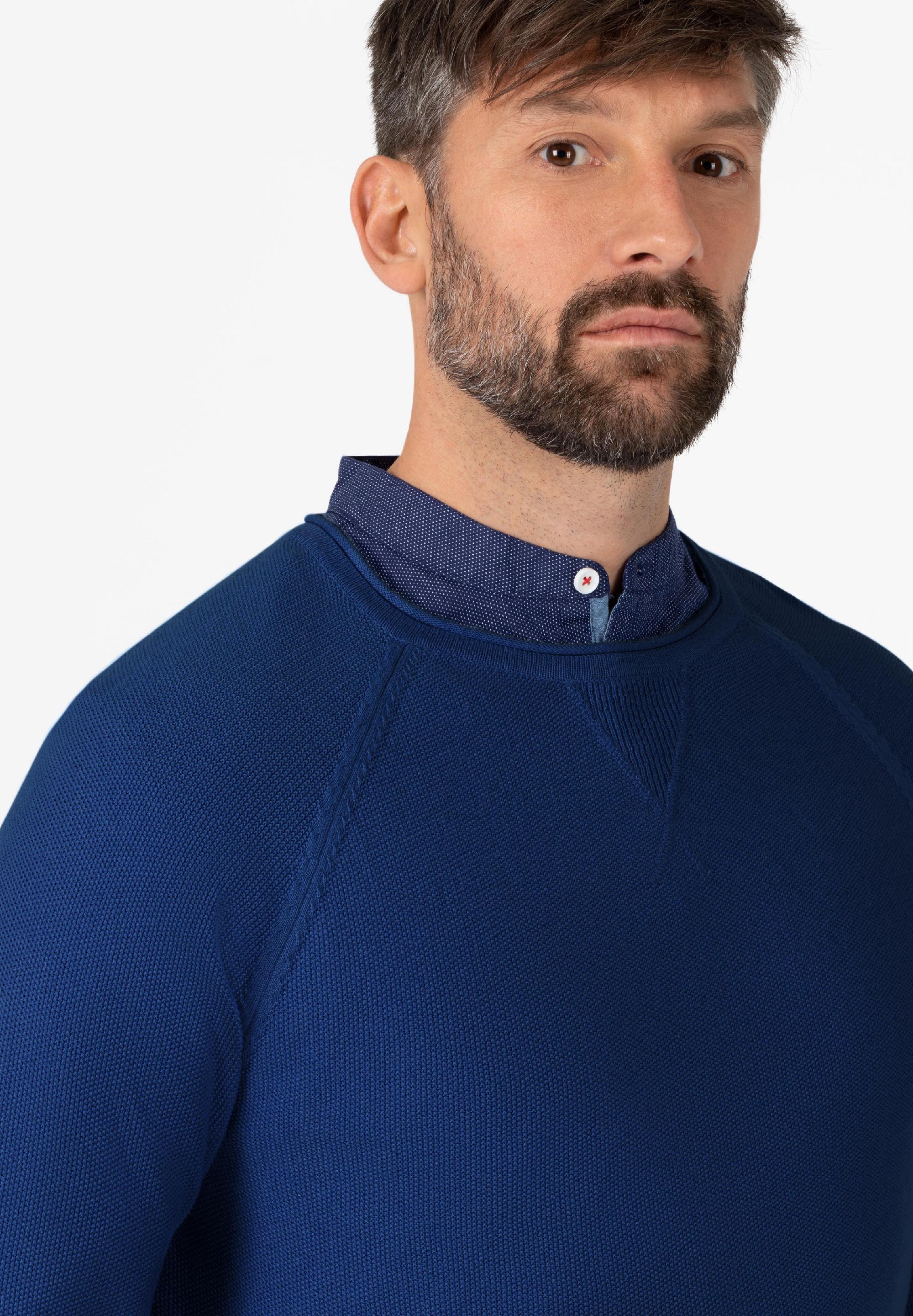 Spiral Knit Crewneck