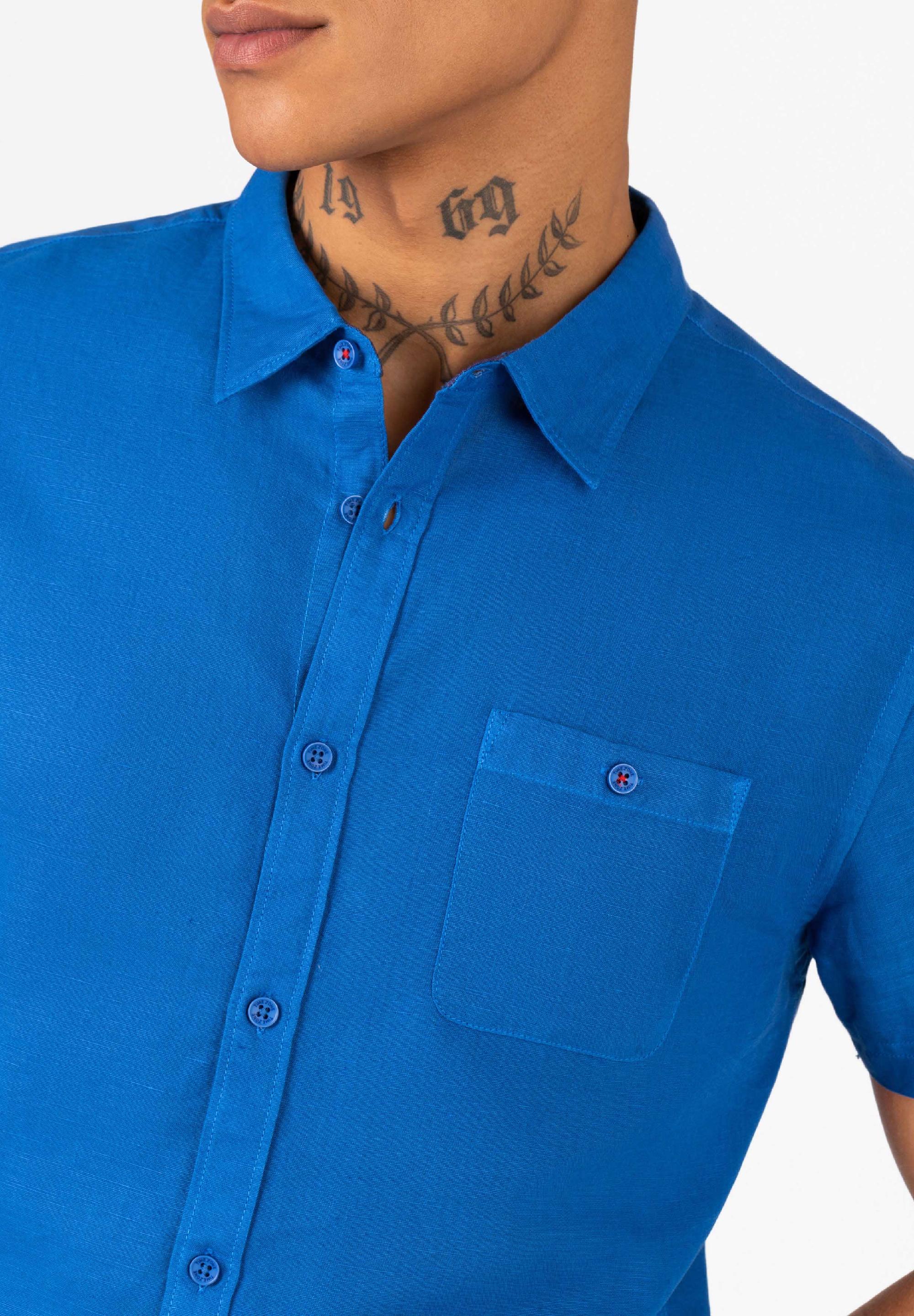 Soft Linen Shortsleeve Shirt