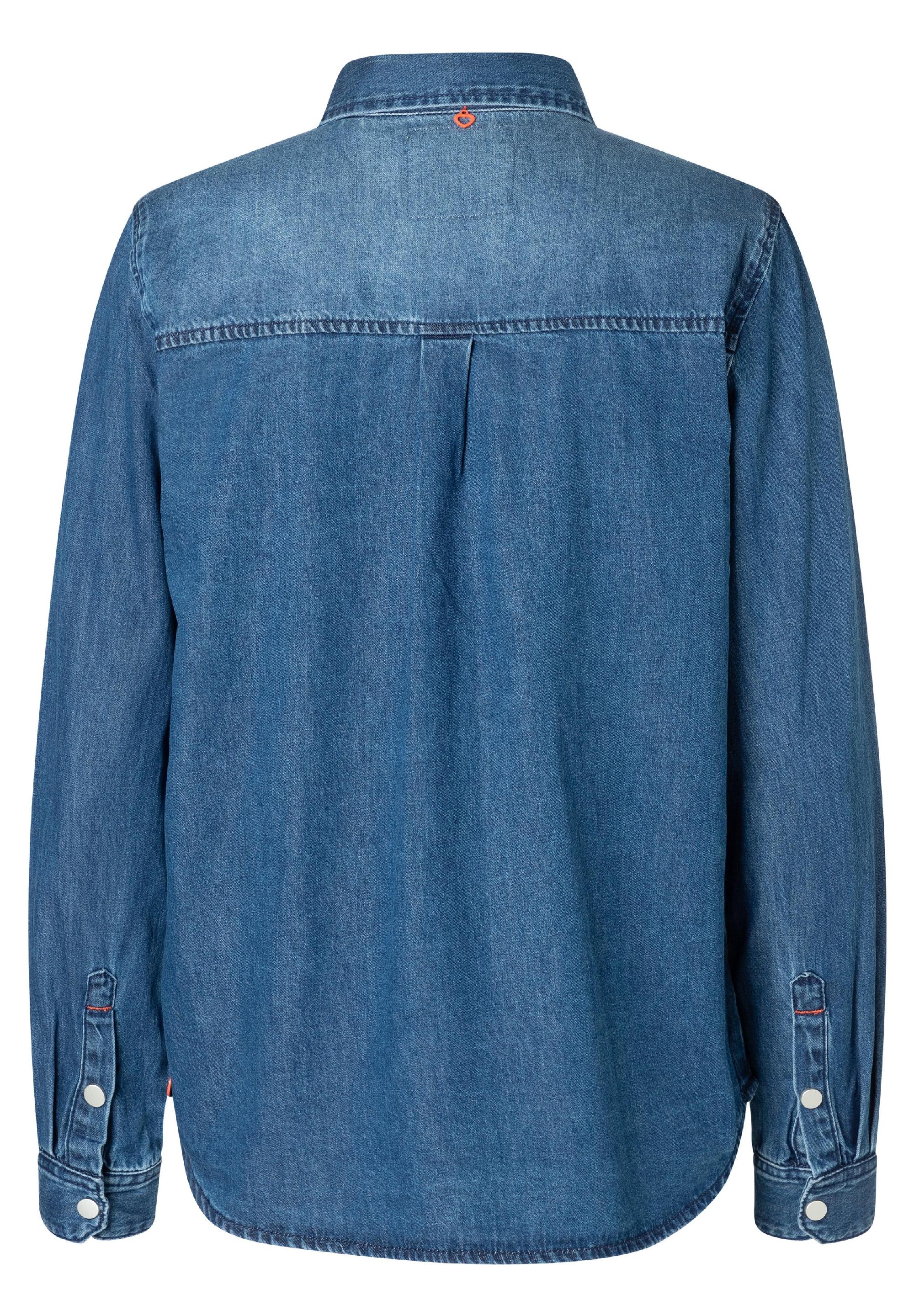 Boyfriend Fit Denim Shirt