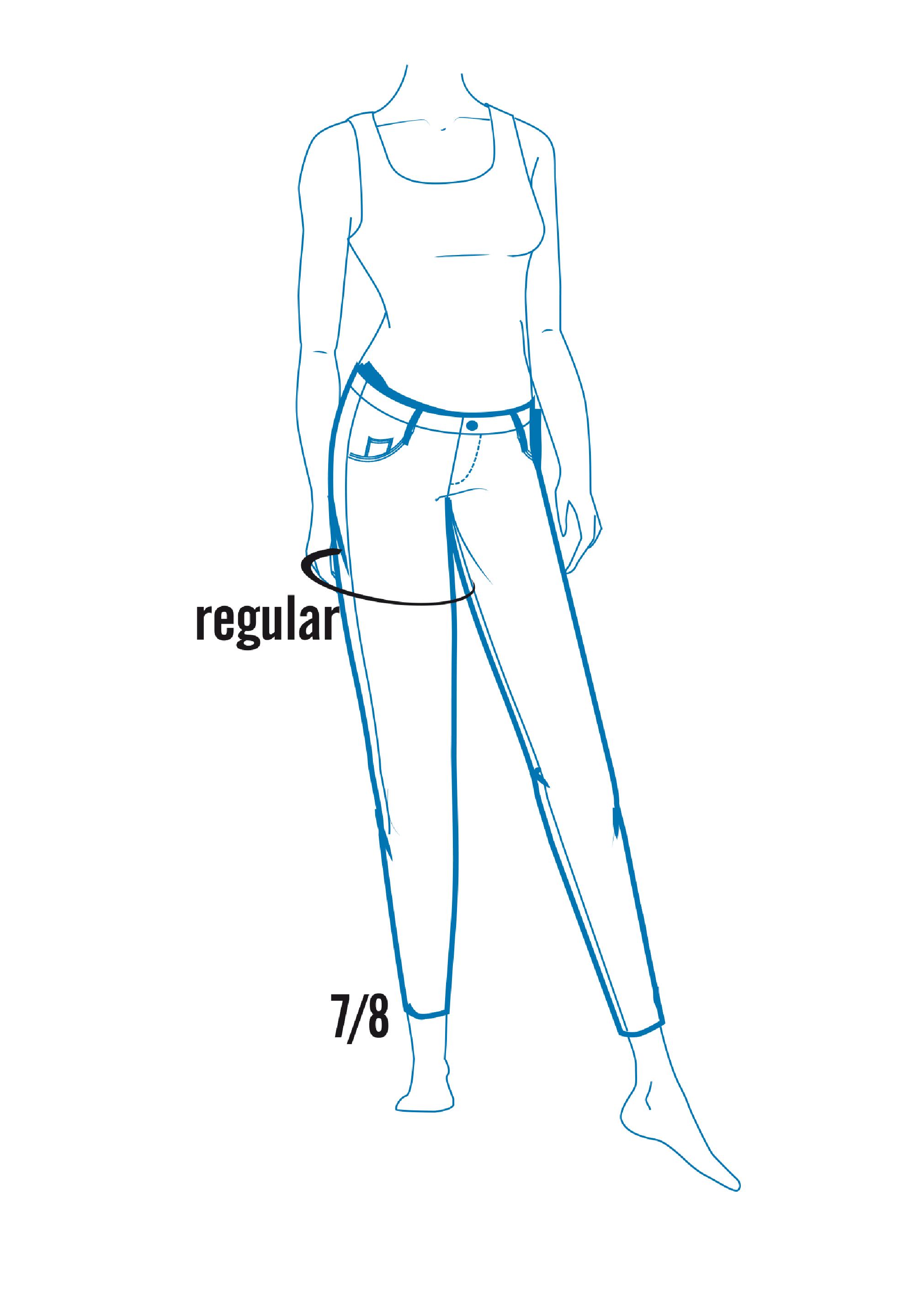 Regular AyumiTZ 7/8 zipper