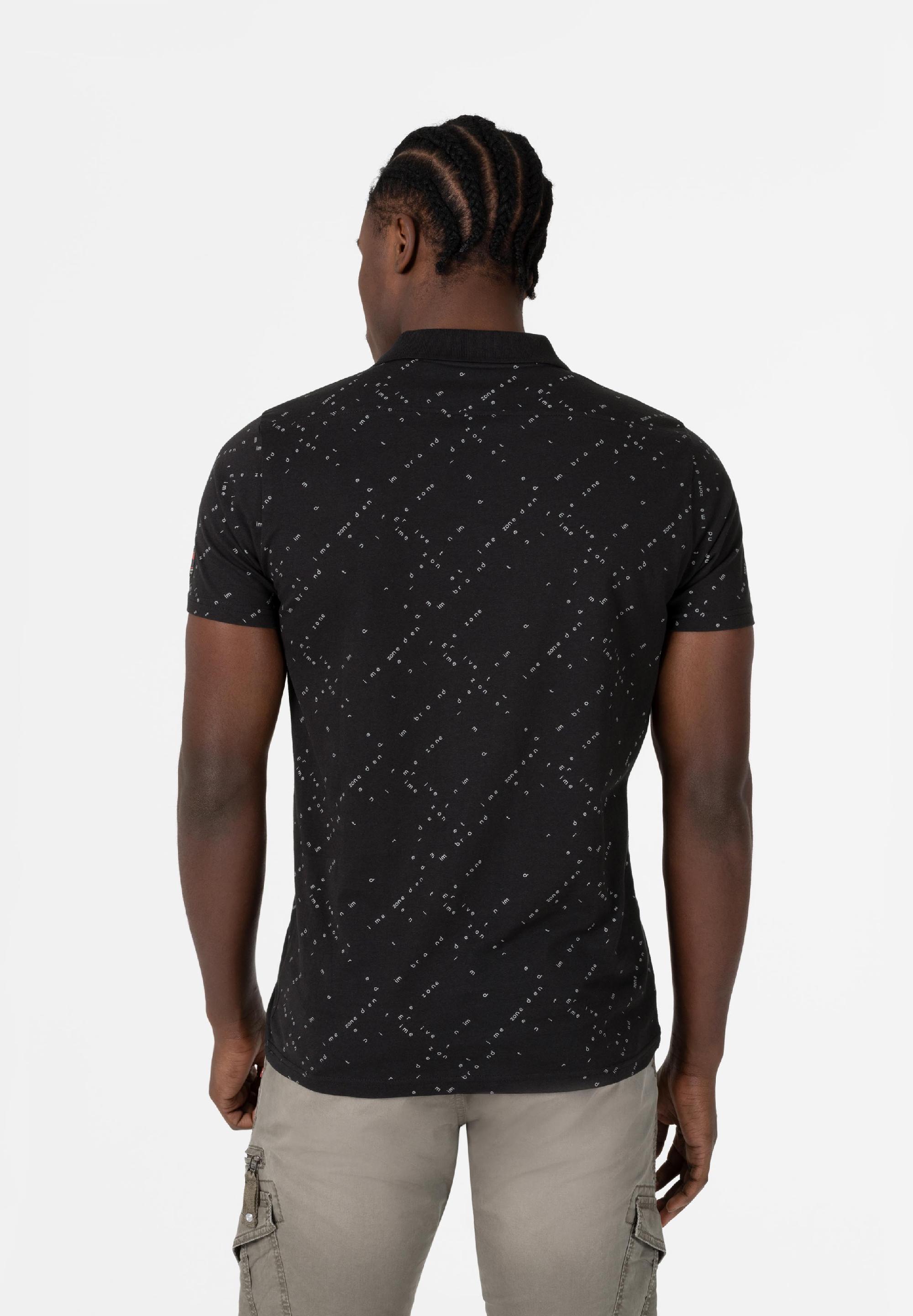 Letter Printed Polo print