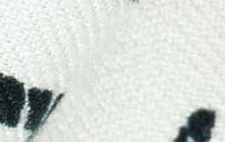 white ground letters