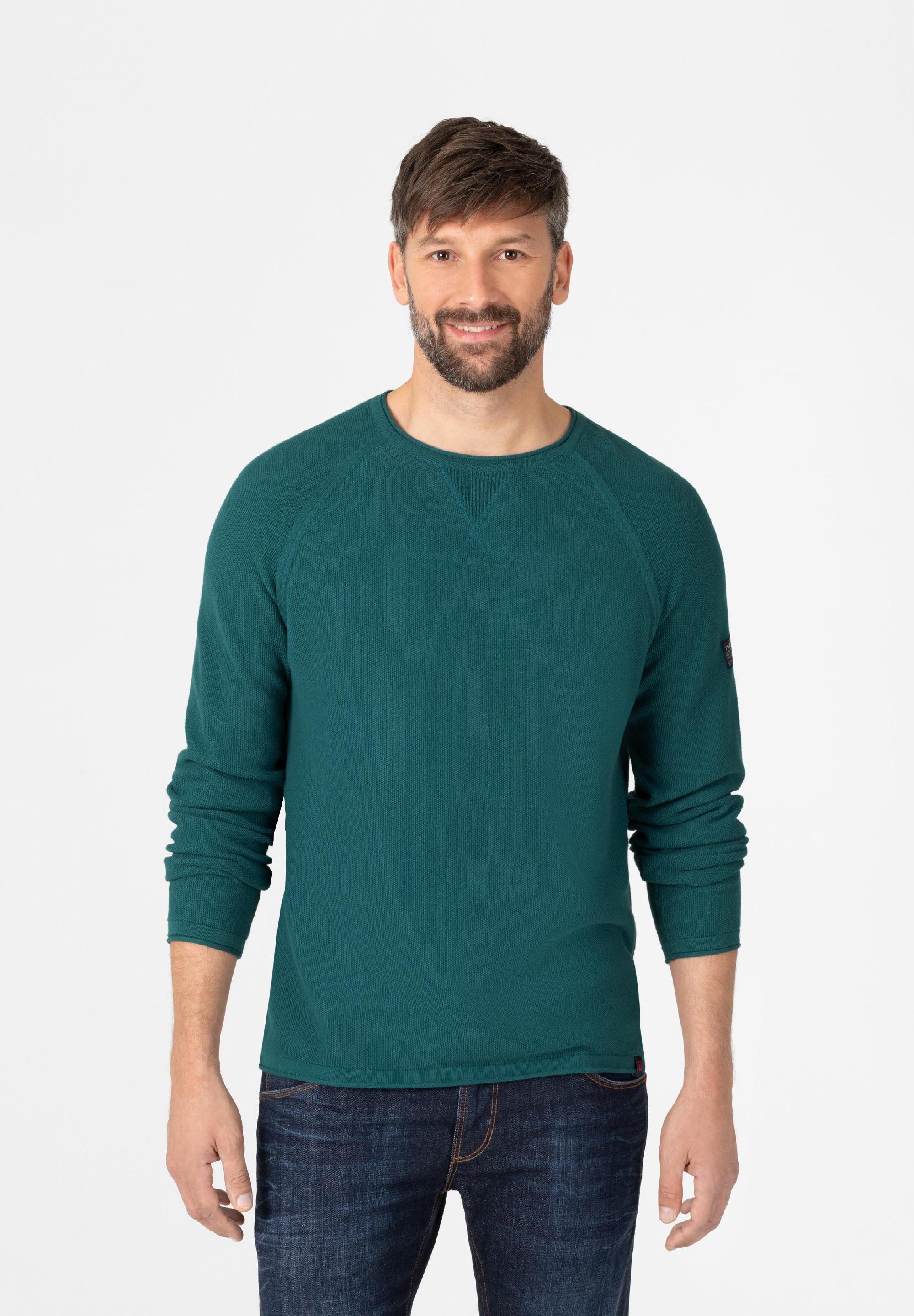 Spiral Knit Crewneck