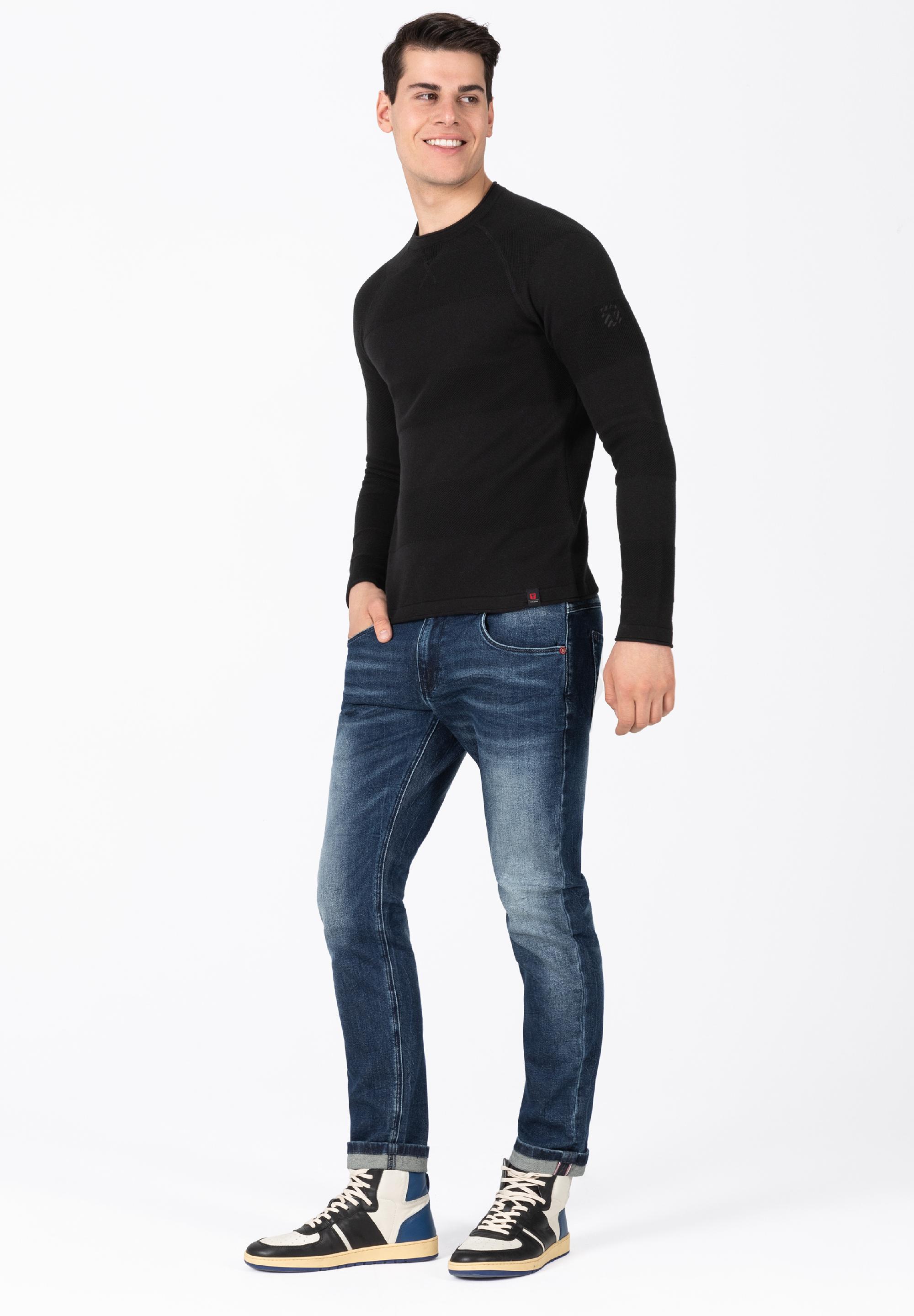 Spiral Knit Crewneck