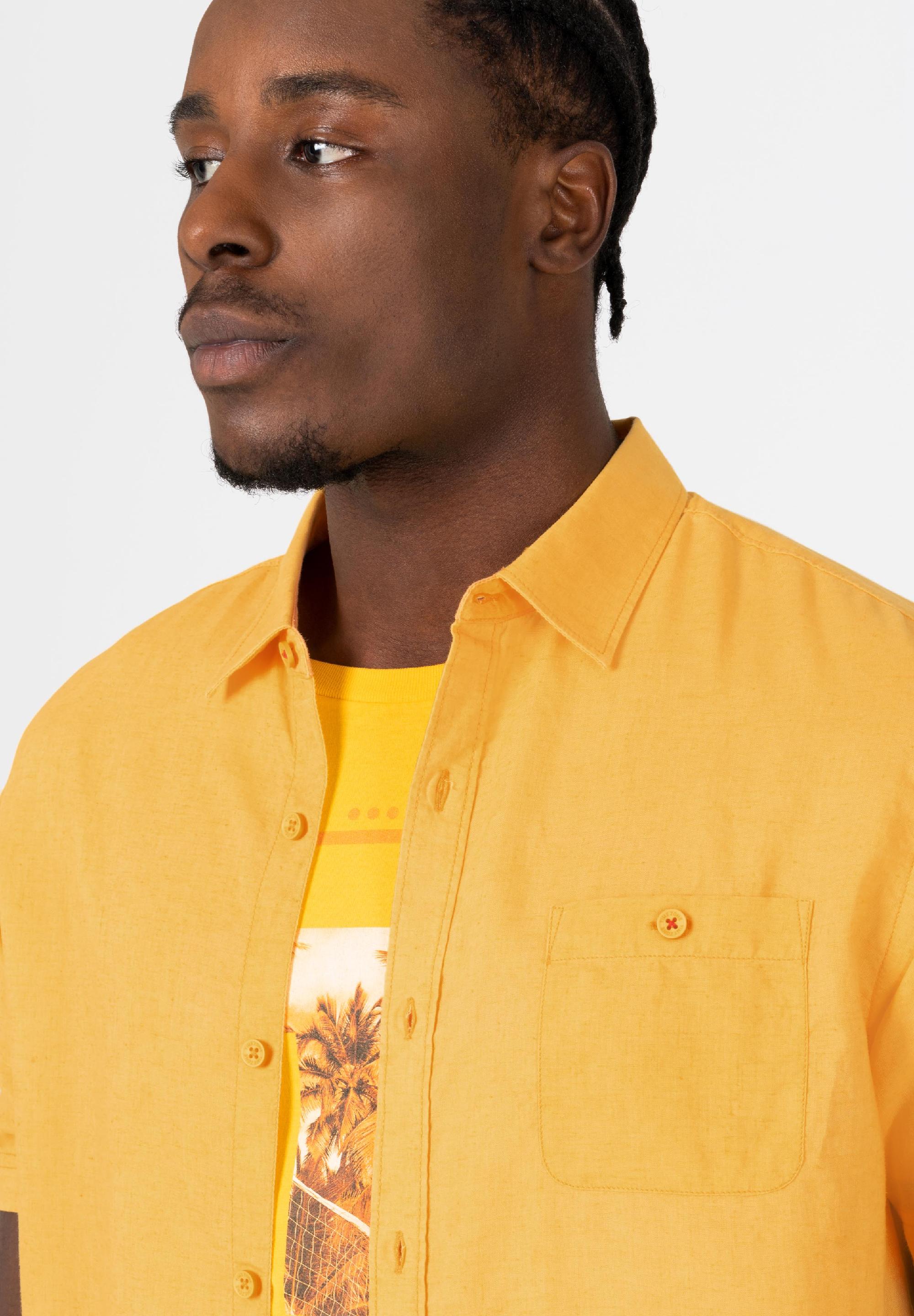 Soft Linen Shortsleeve Shirt