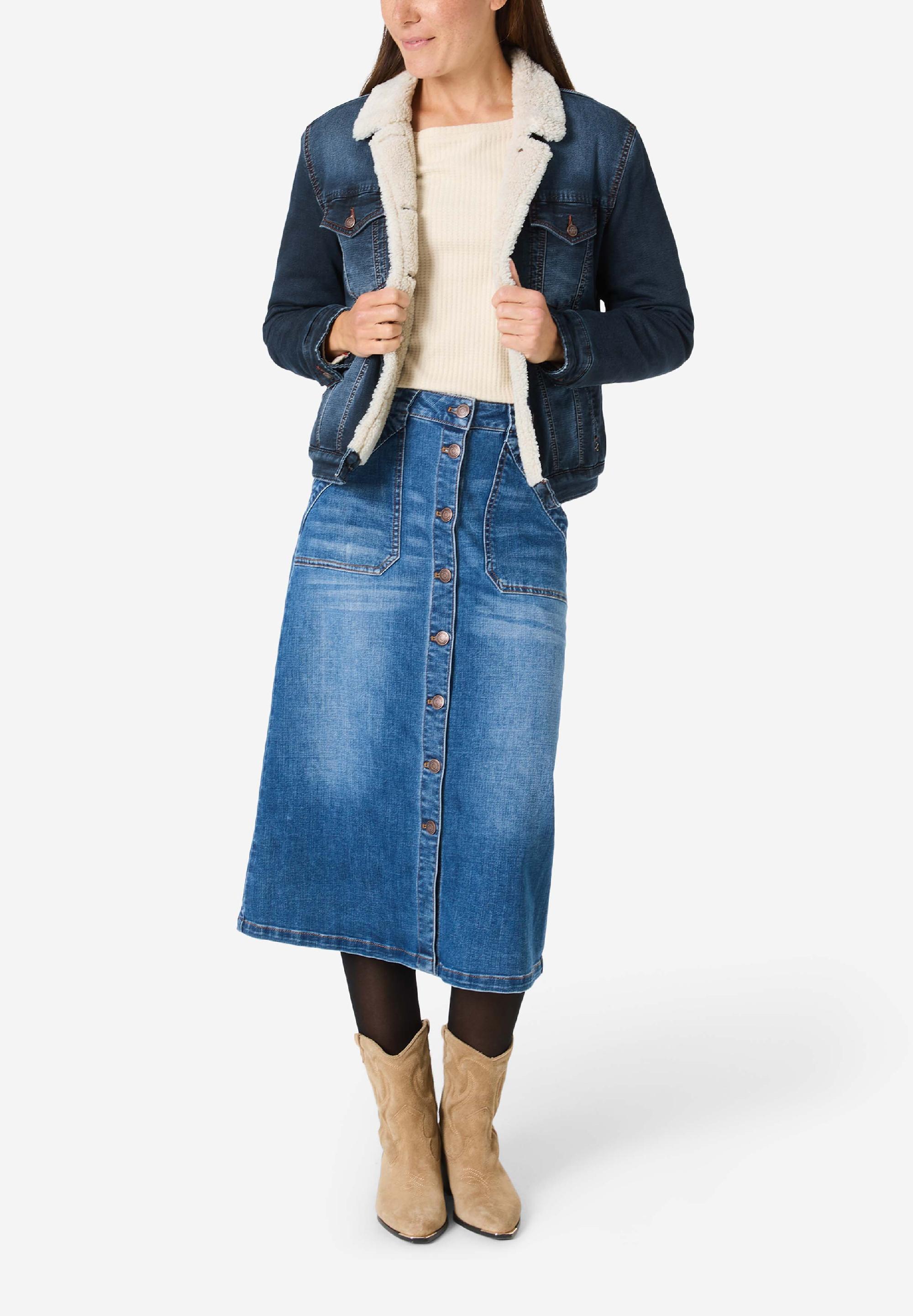 Padded Denim Jacket