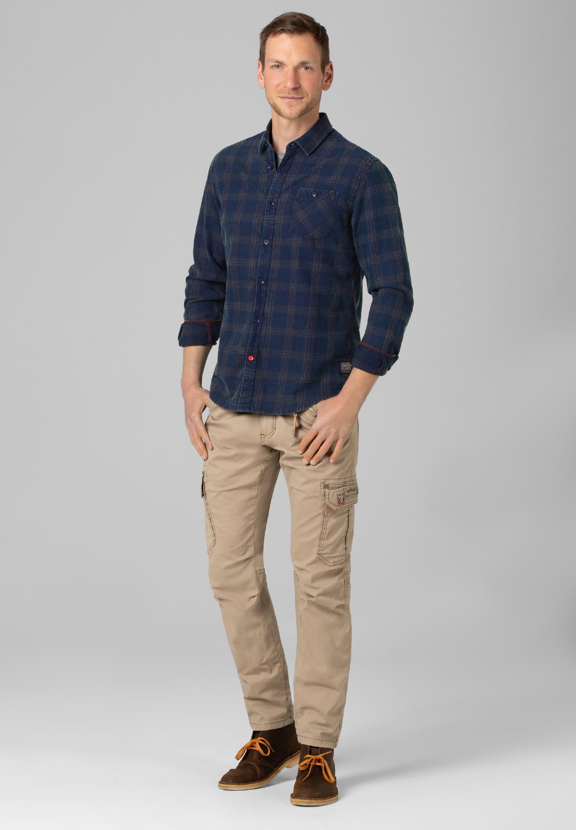 Effect Weave Check Shirt
