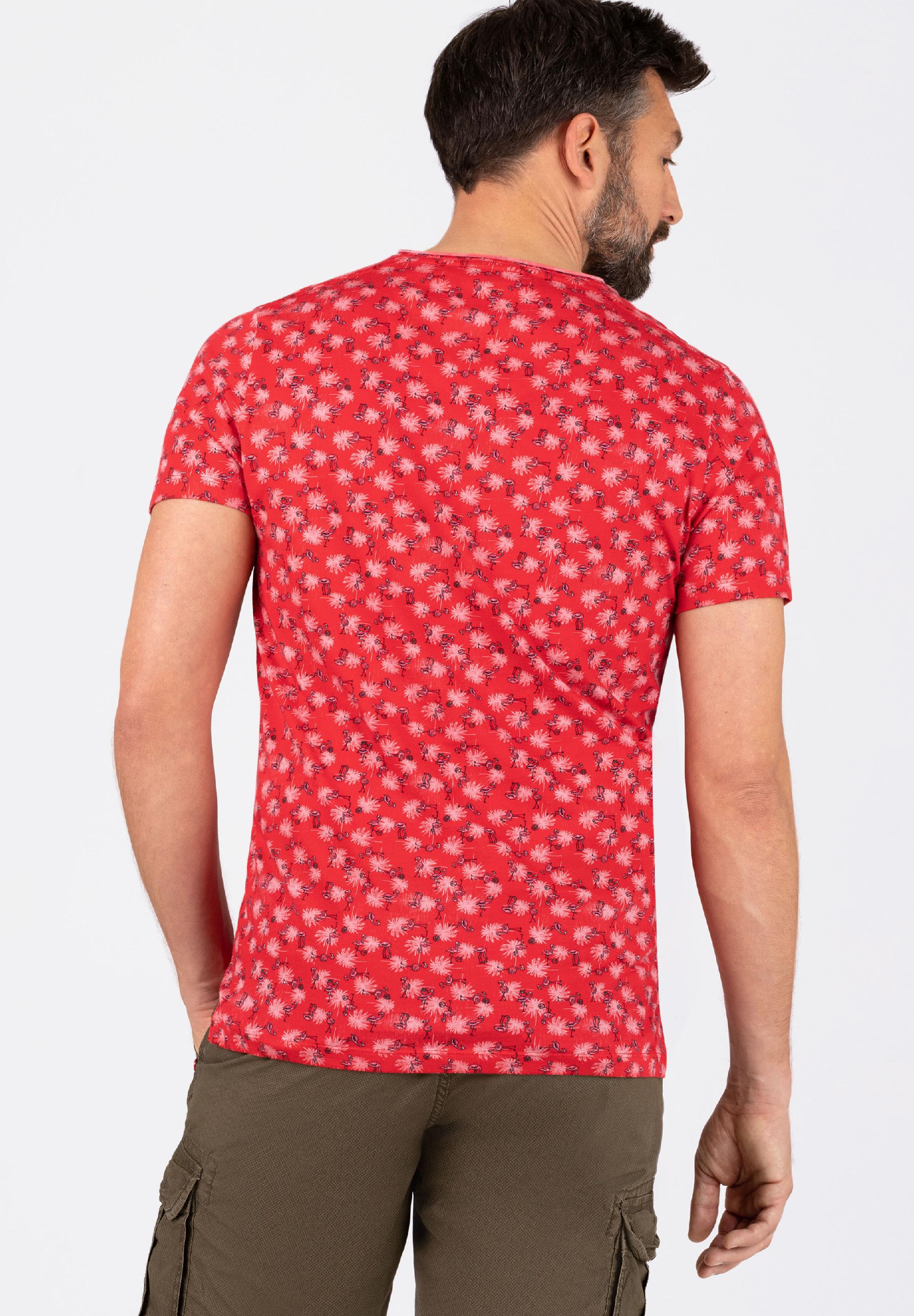 Flamingo Printed T-Shirt print