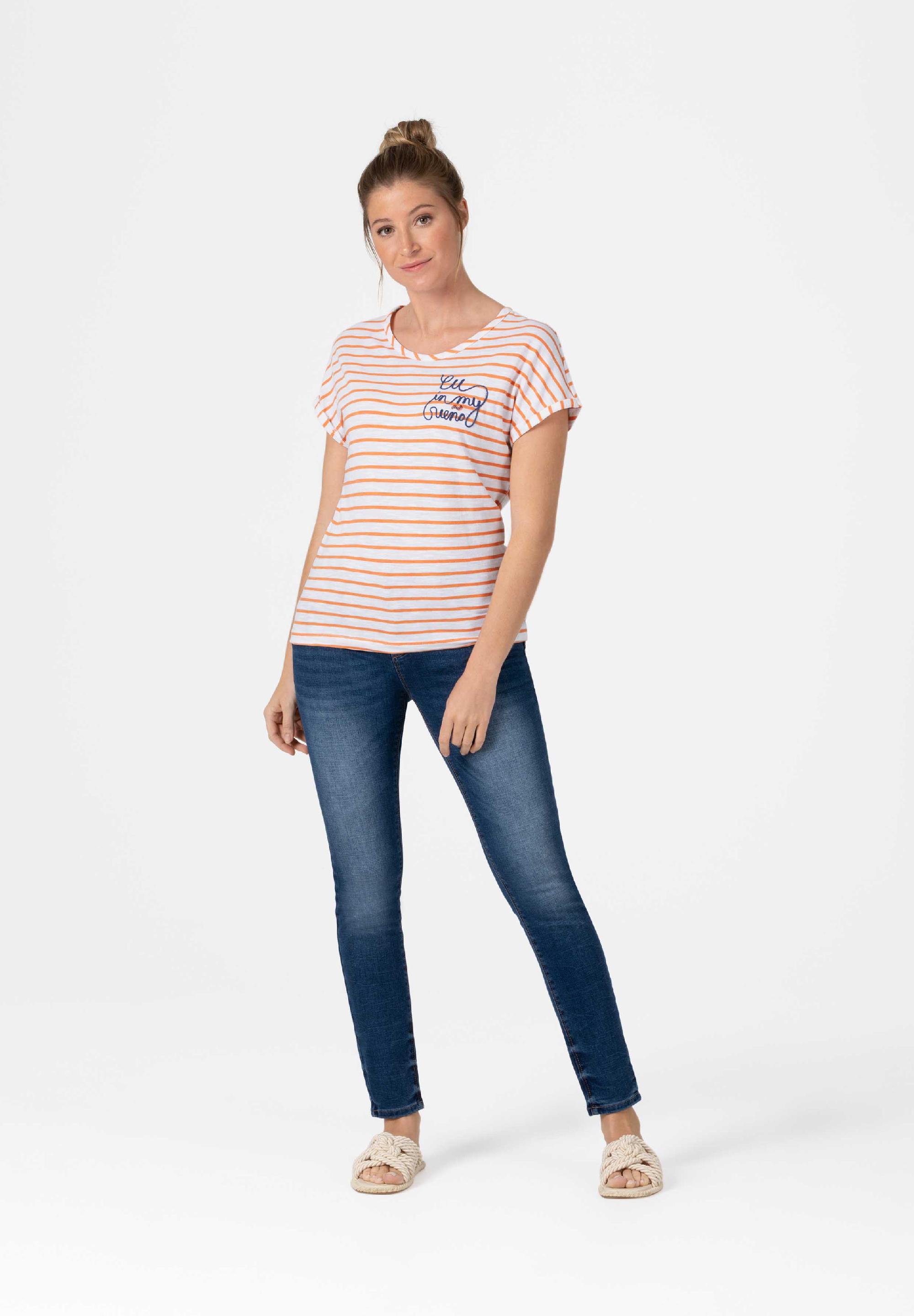 Striped T-Shirt decoration