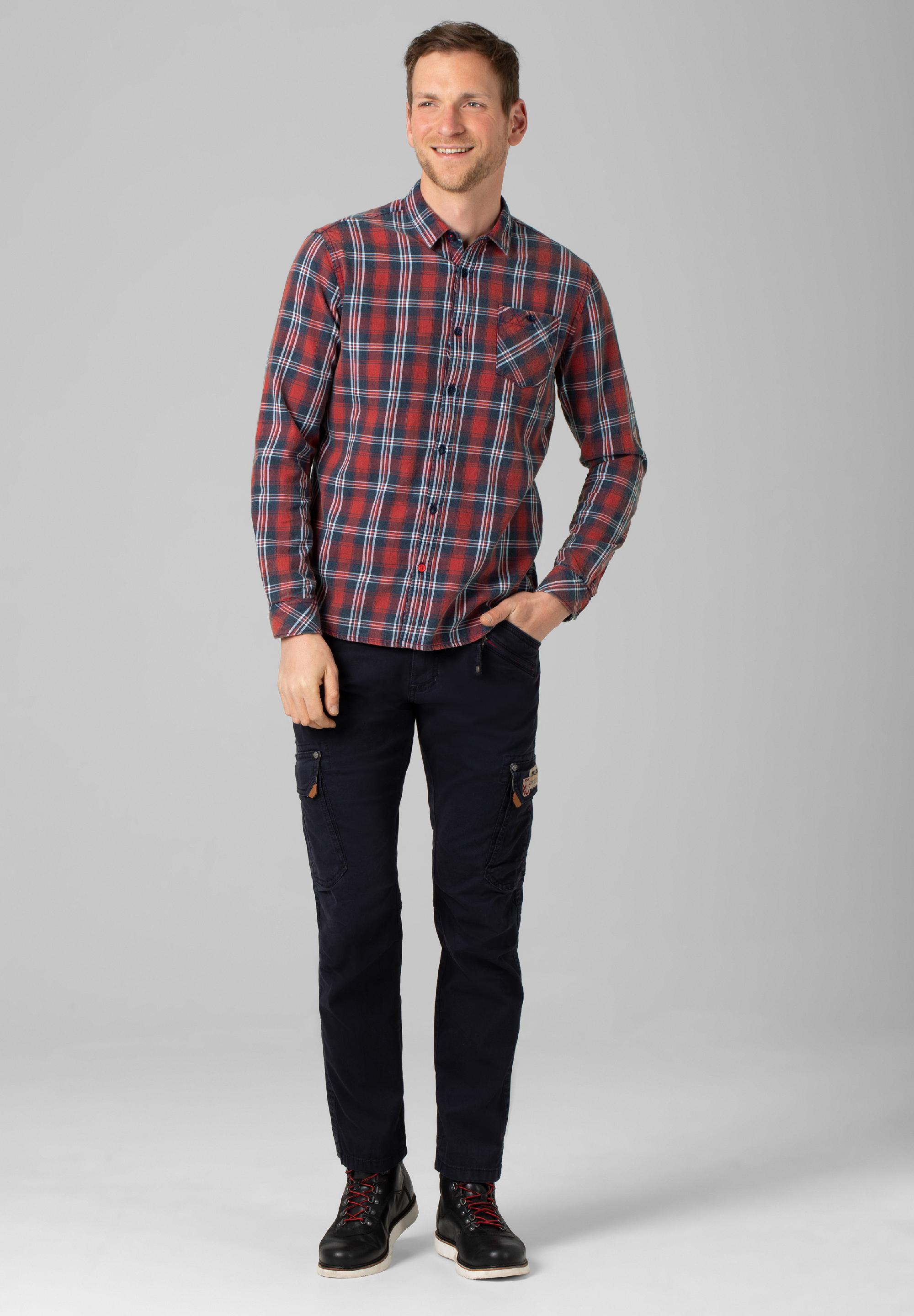 Effect Weave Check Shirt