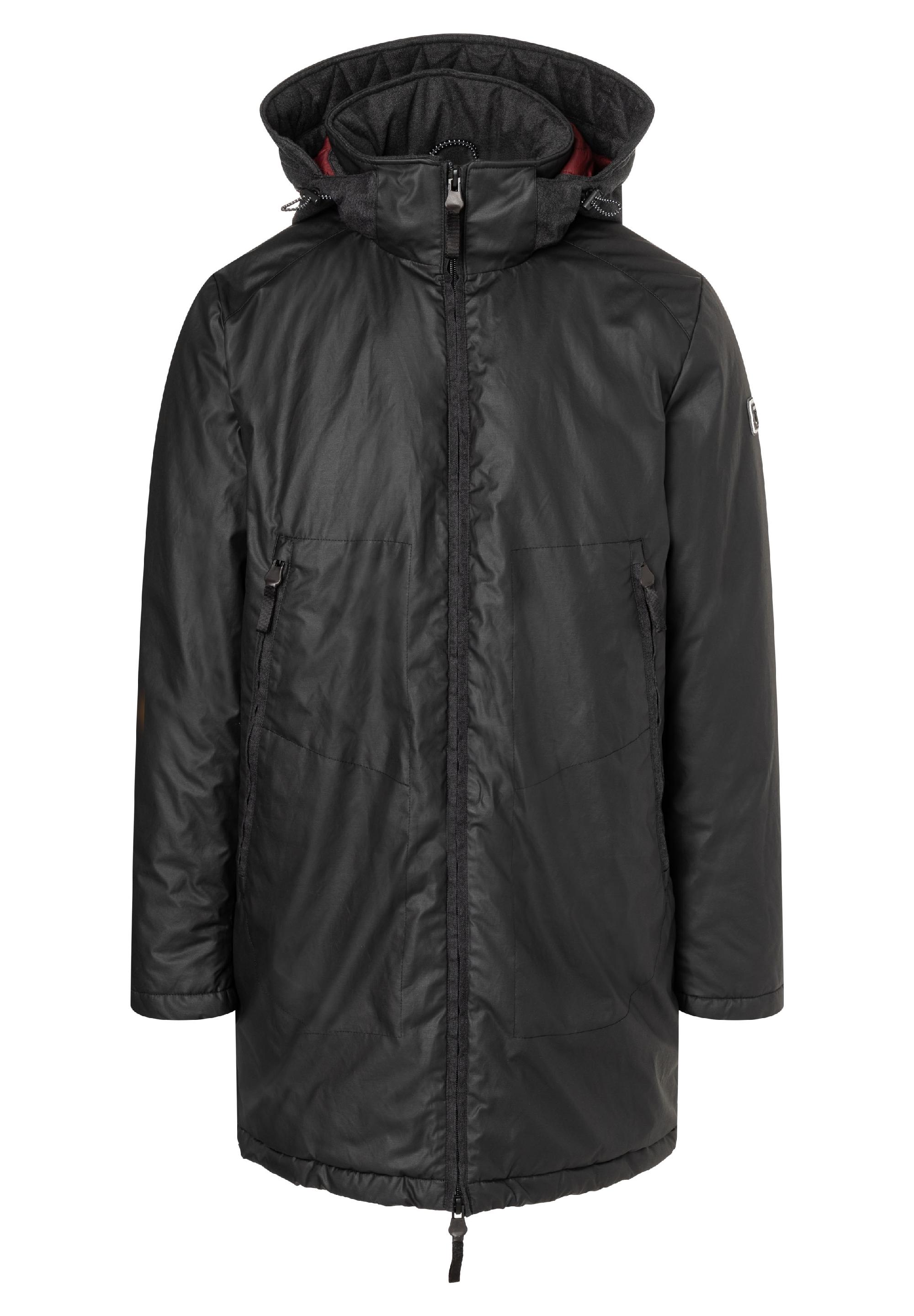 Attachable Hood Long Jacket 1
