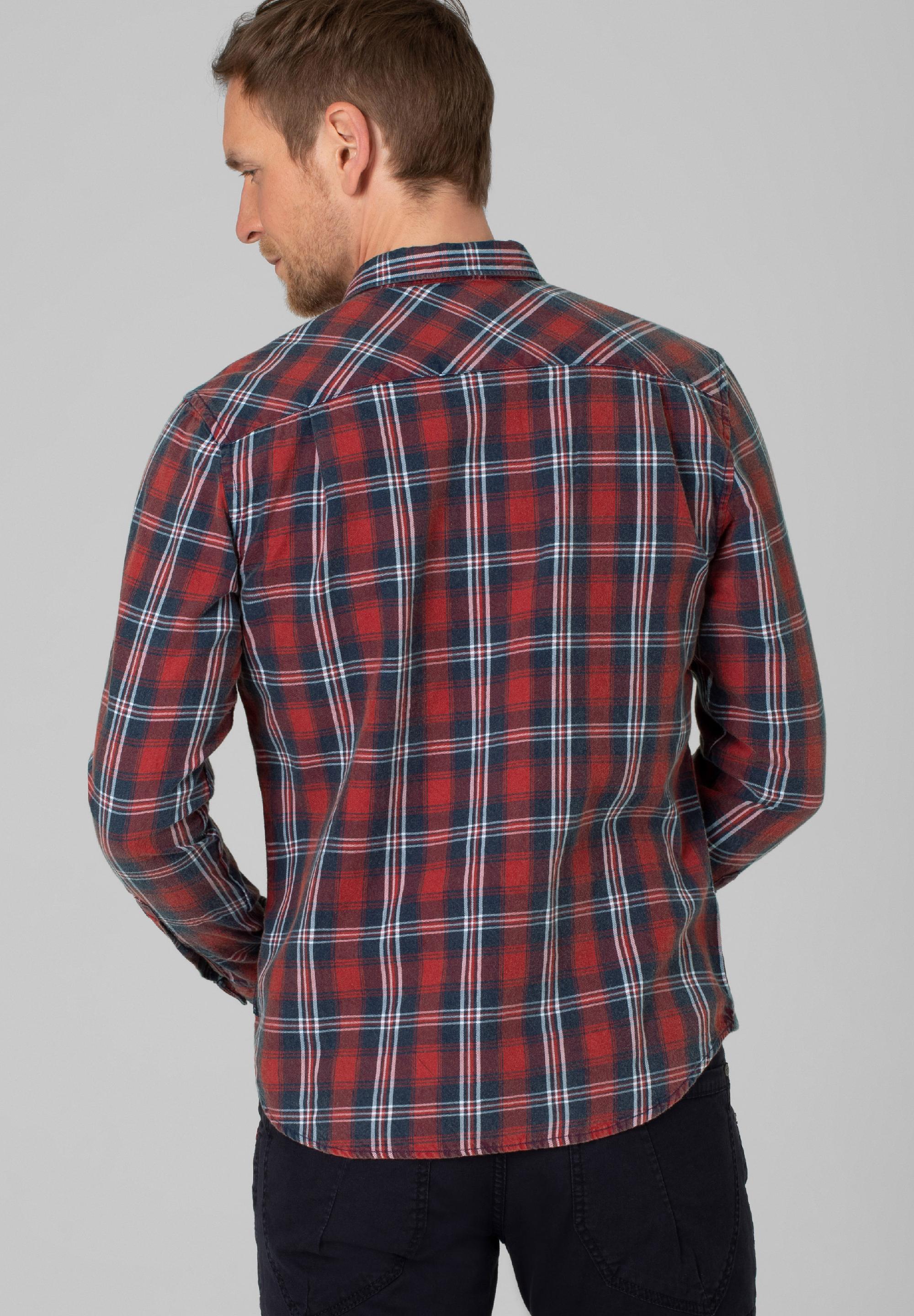 Effect Weave Check Shirt