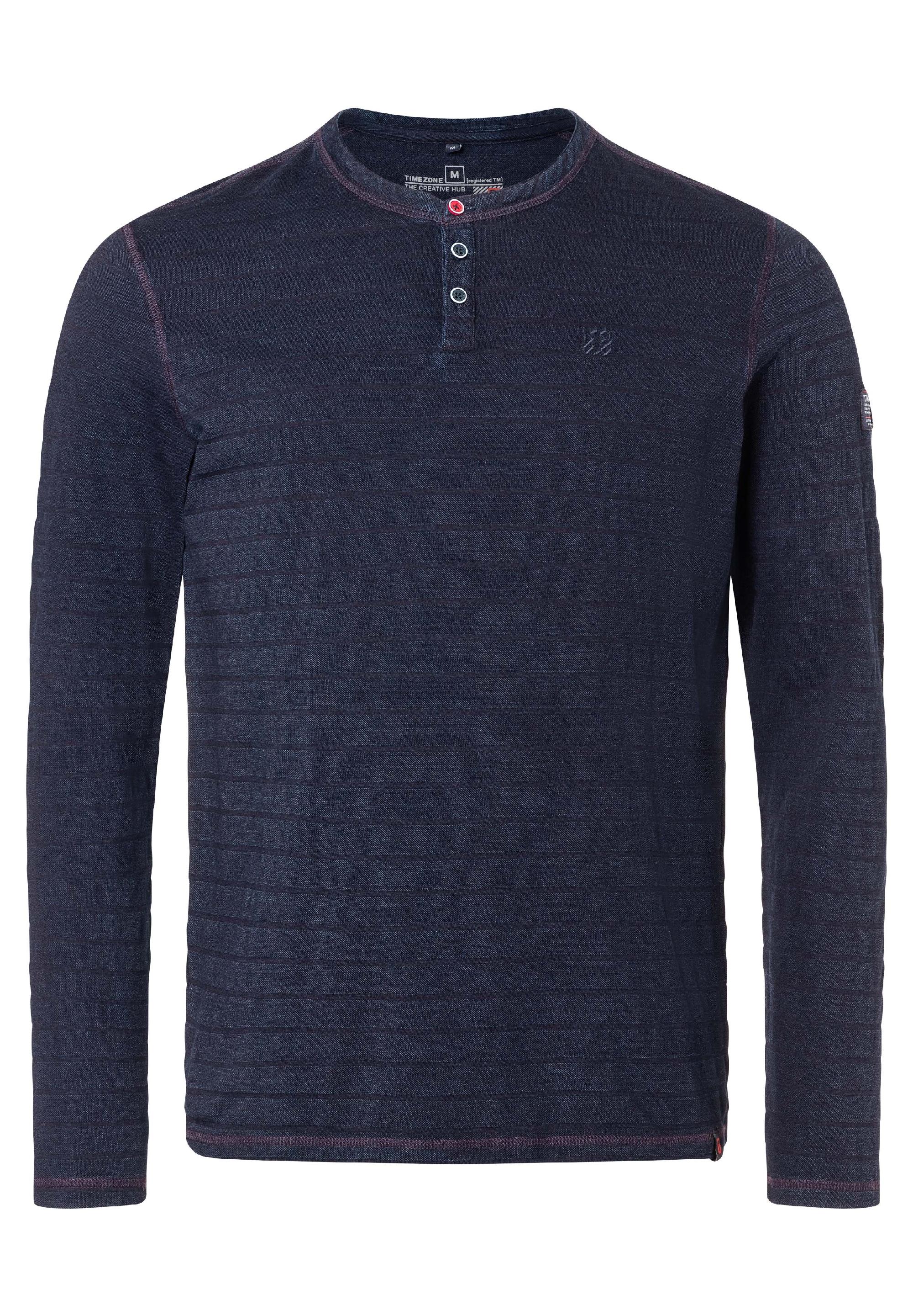 Tonal Stripe Longsleeve Henley