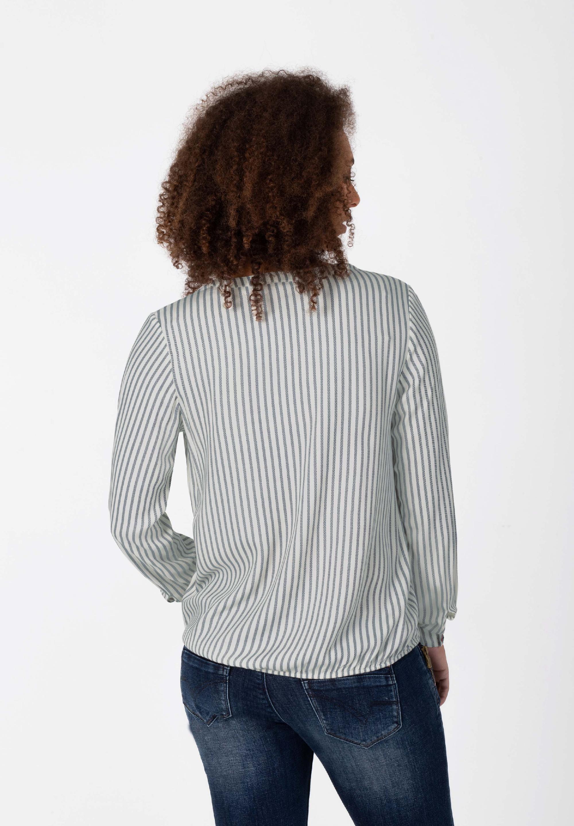 Henley Blouse print