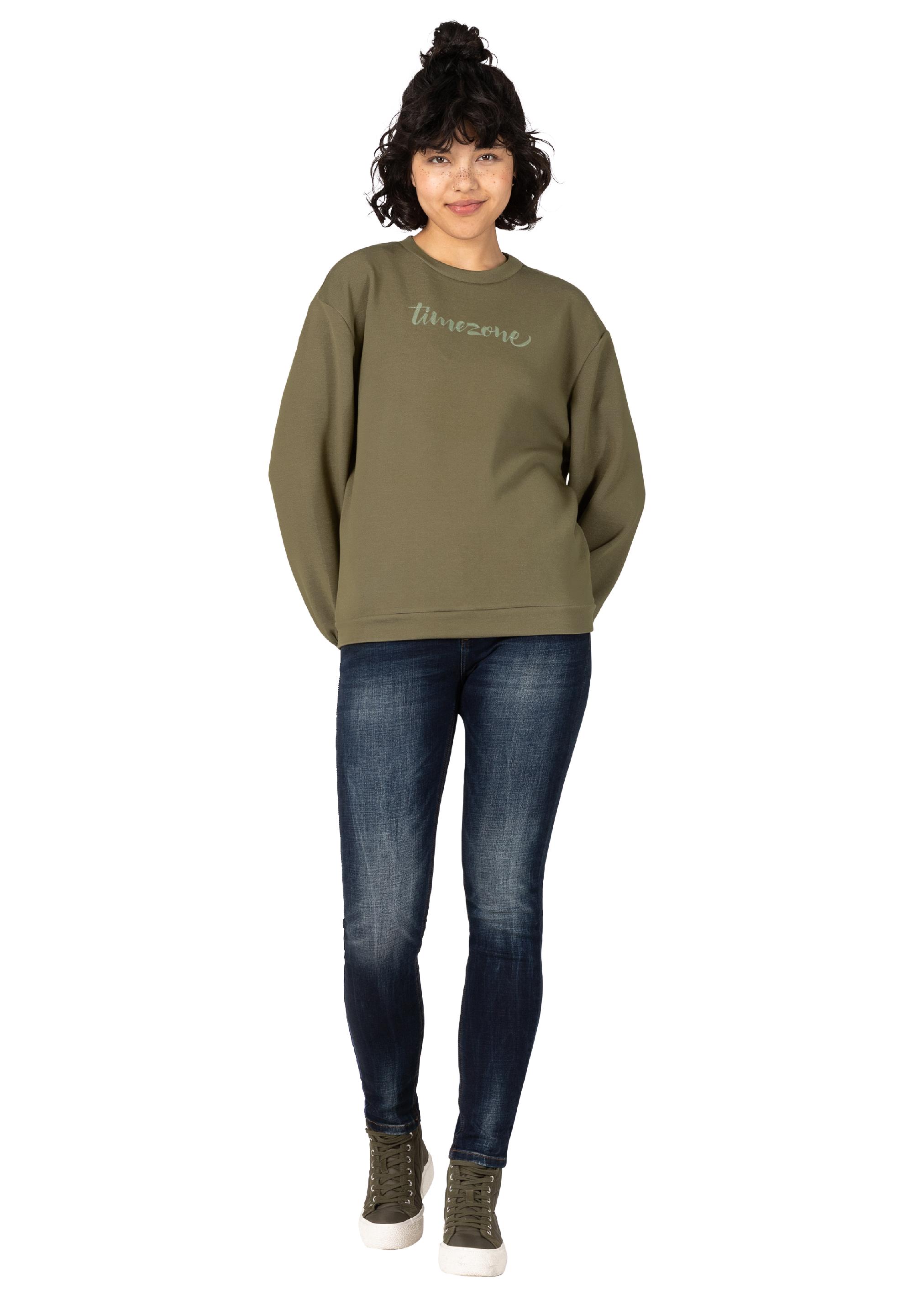 Puff Sleeve Roundneck