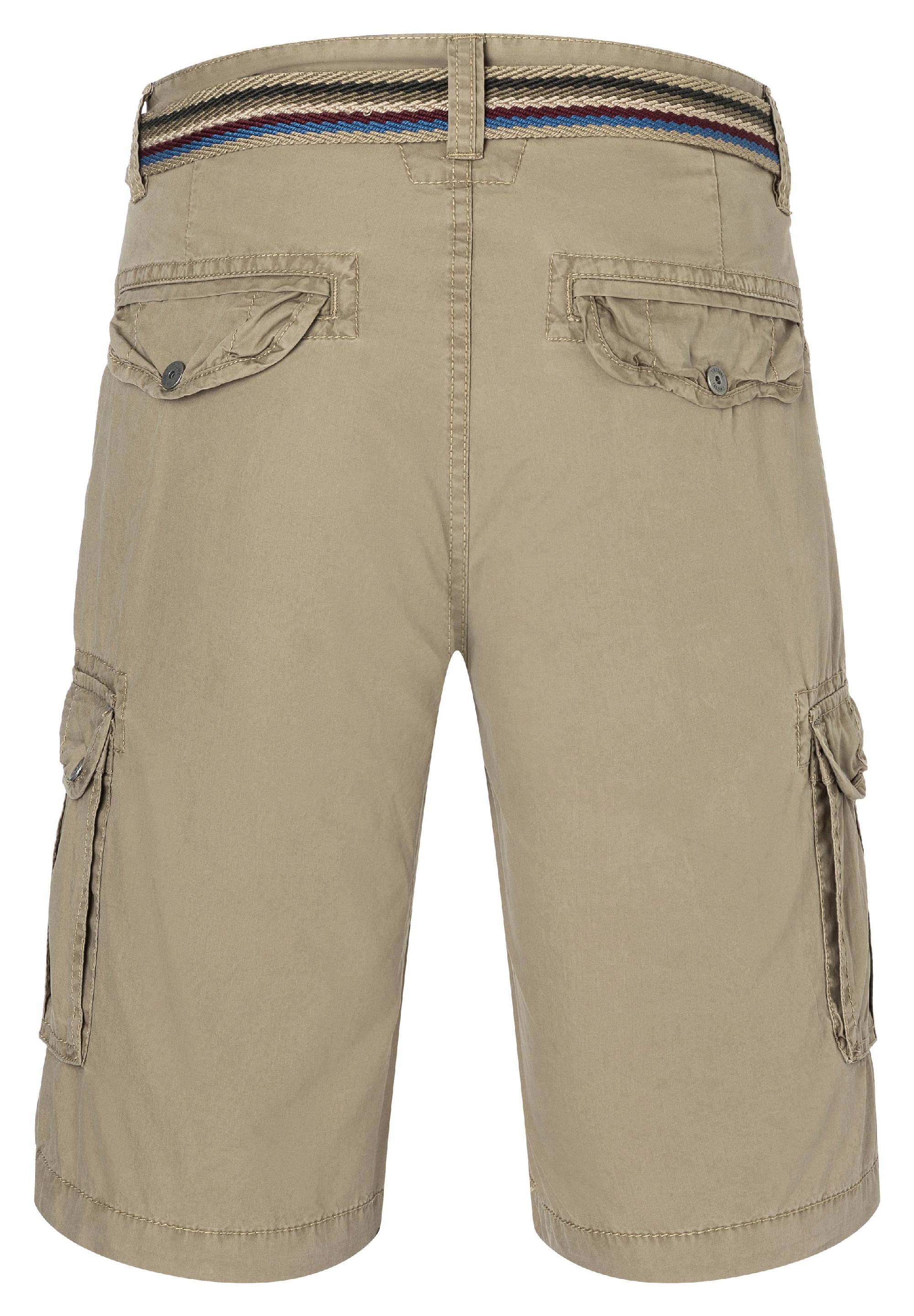 Loose MaguireTZ Cargo Shorts incl. belt print / belt