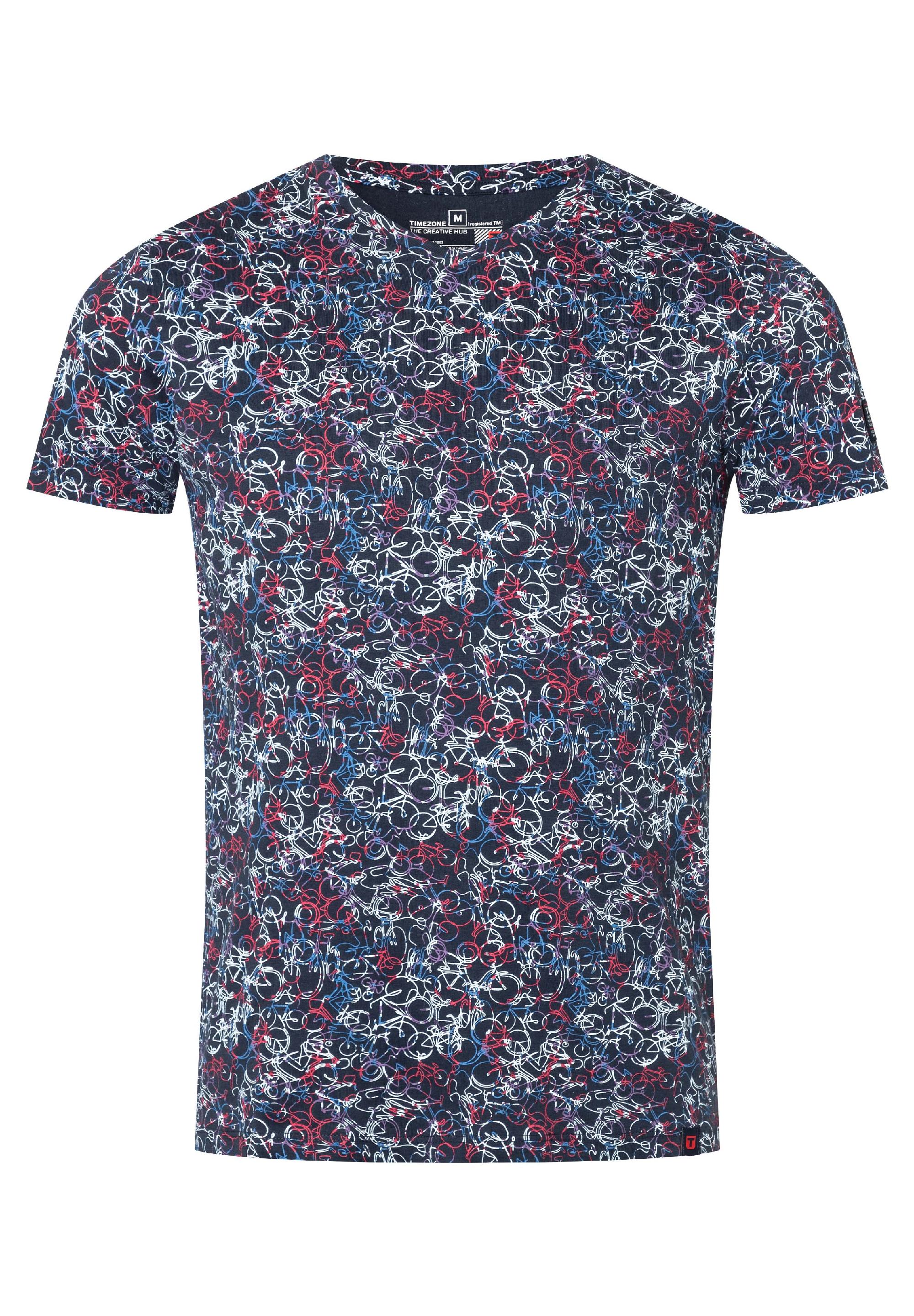 Printed V T-Shirt print