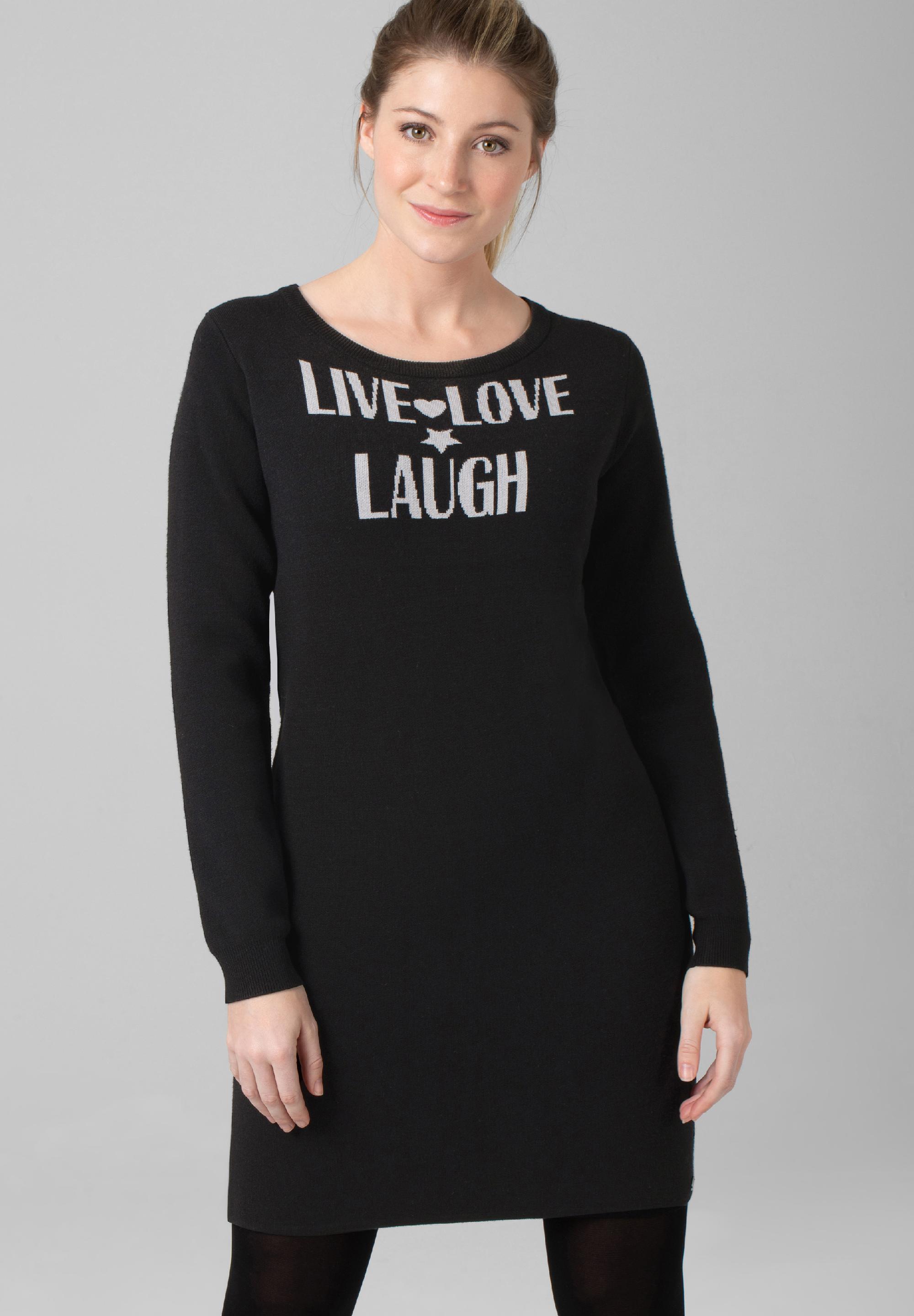 Boat Neck Dress print