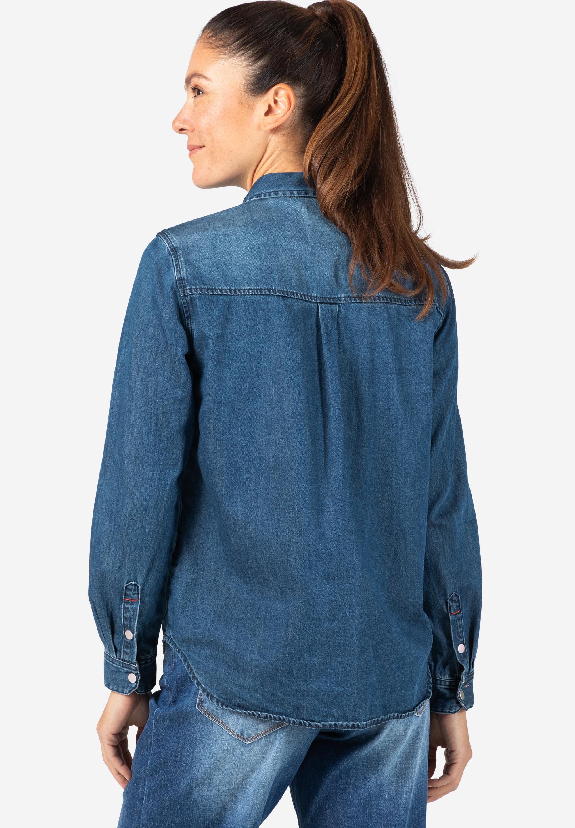 Boyfriend Fit Denim Shirt