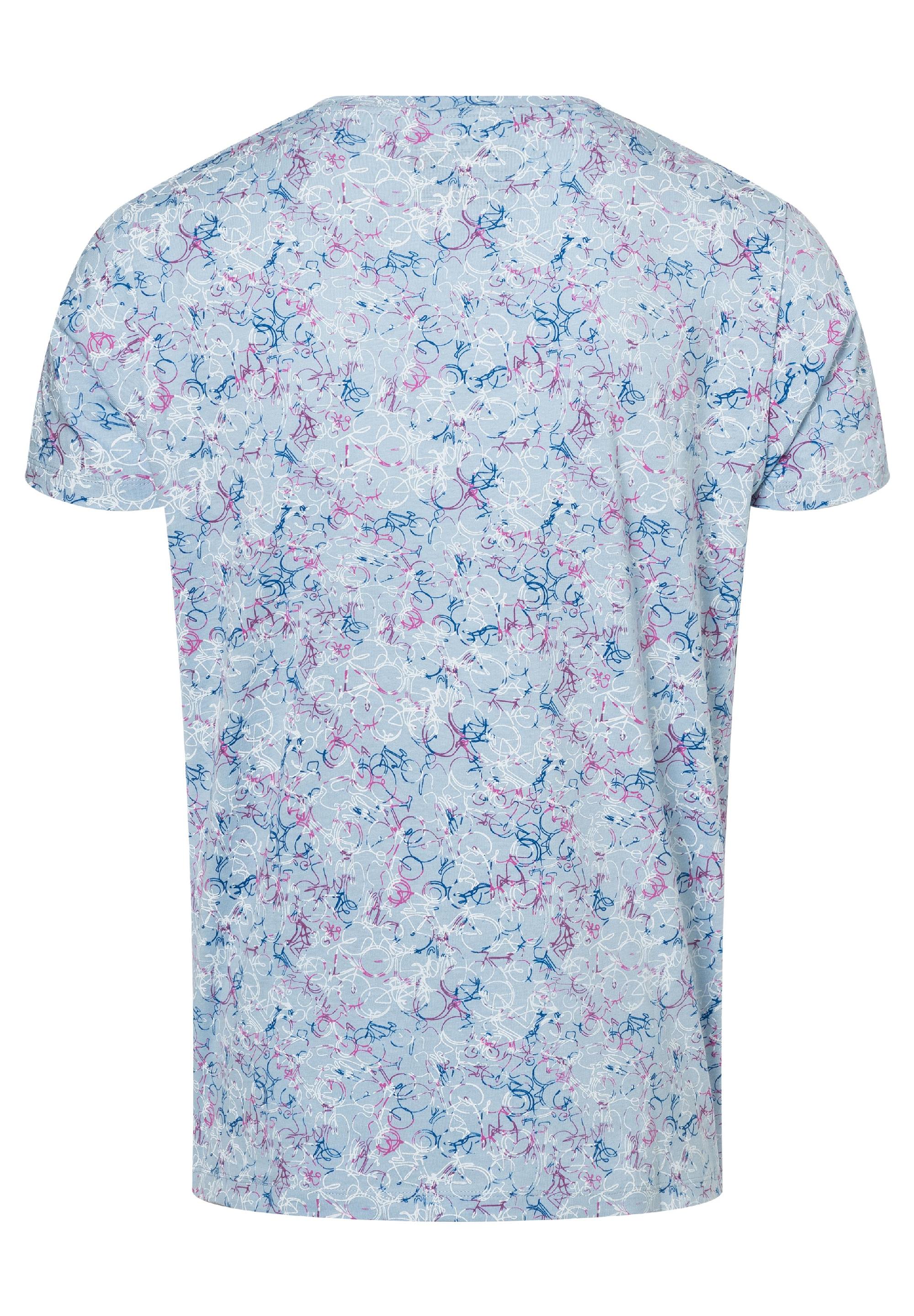 Printed V T-Shirt print